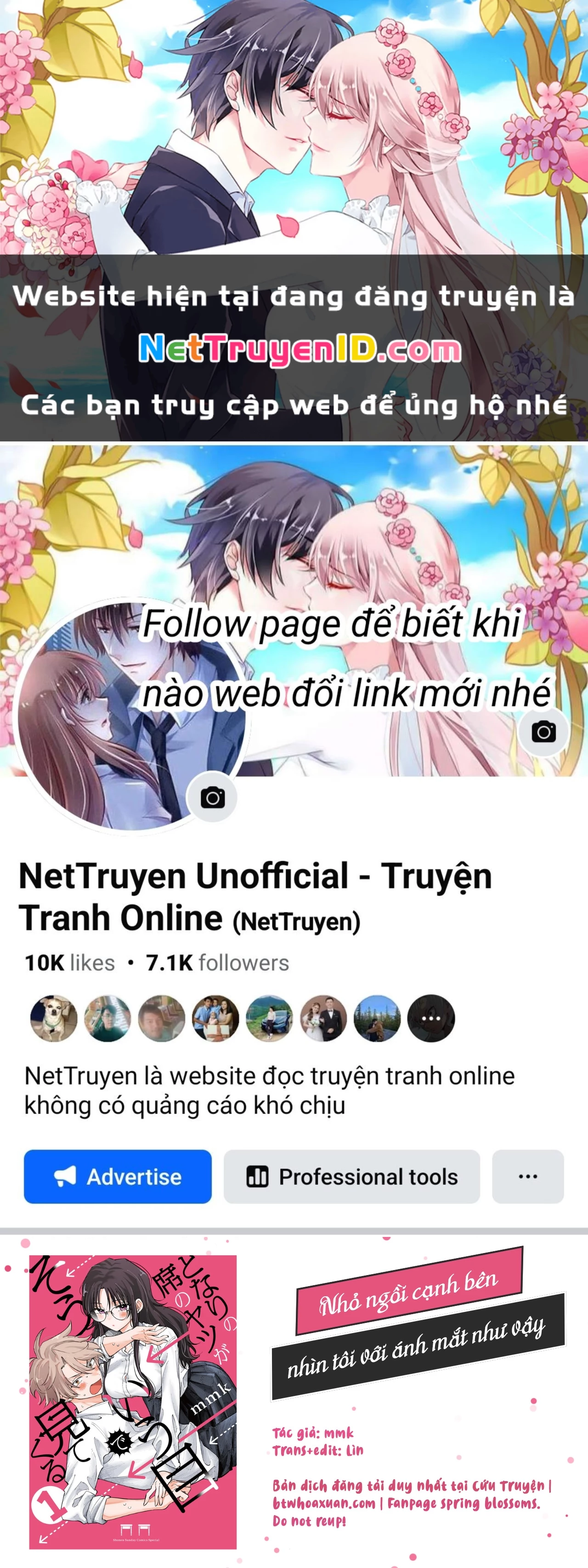 Nhỏ ngồi cạnh bên nhìn tôi với ánh mắt như vậy Chapter 44 - Trang 2
