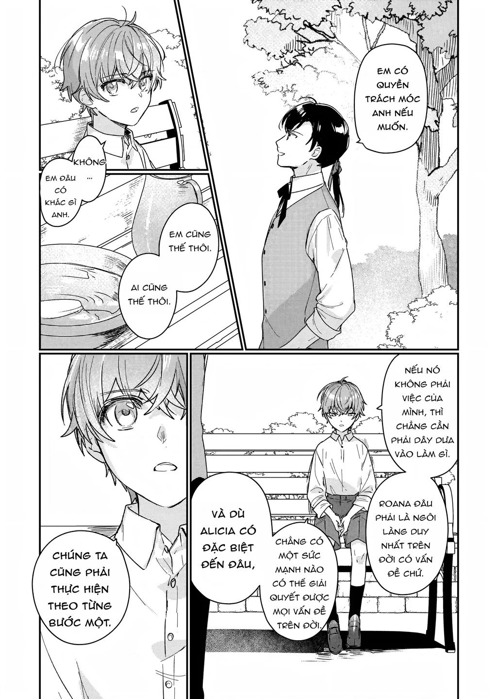 Rekishi ni Nokoru Akujo ni naru zo Akuyaku Reijou ni naru hodo Ouji no Dekiai wa Kasoku suru you desu! Chapter 15.5 - Trang 2