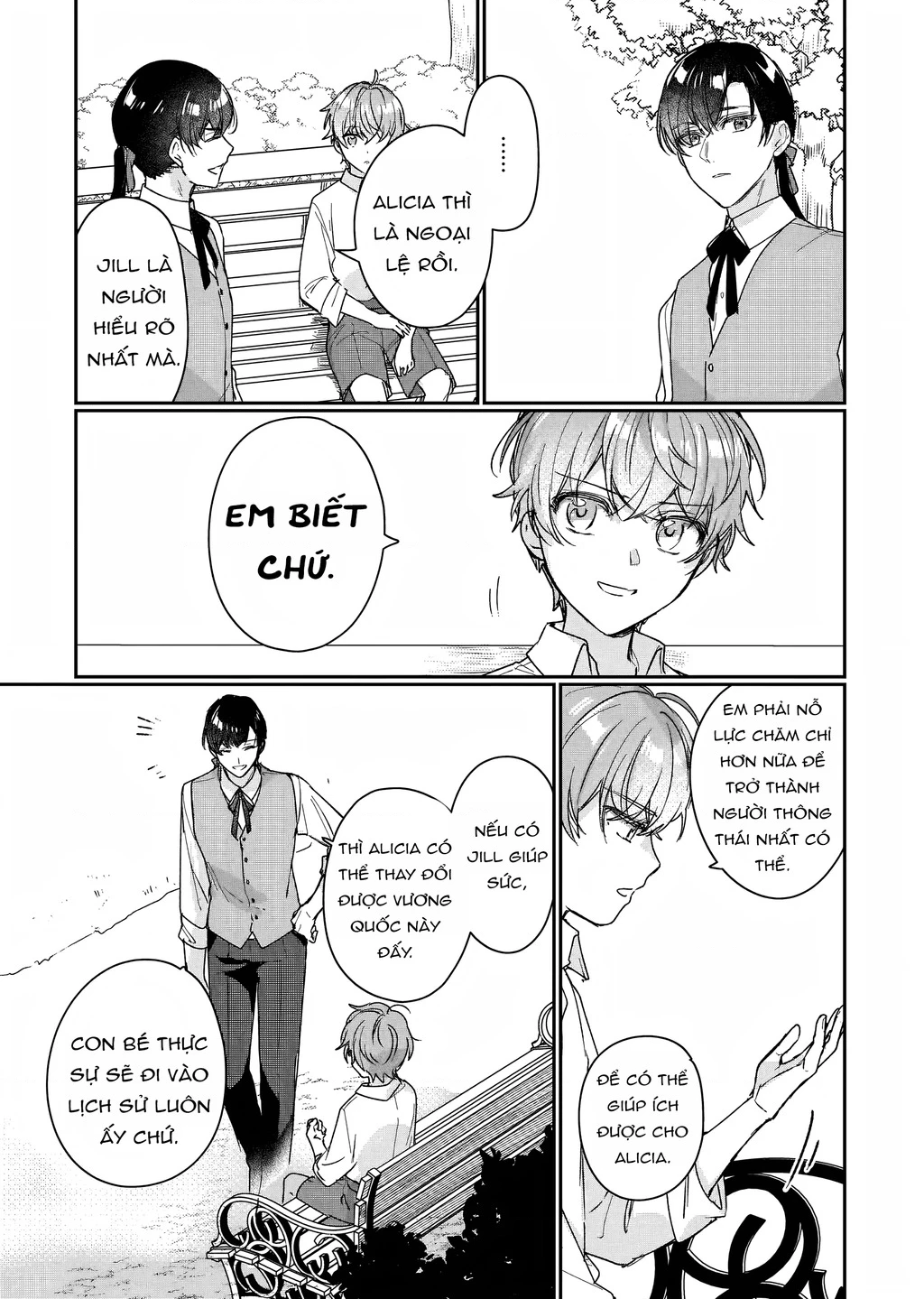 Rekishi ni Nokoru Akujo ni naru zo Akuyaku Reijou ni naru hodo Ouji no Dekiai wa Kasoku suru you desu! Chapter 15.5 - Trang 2