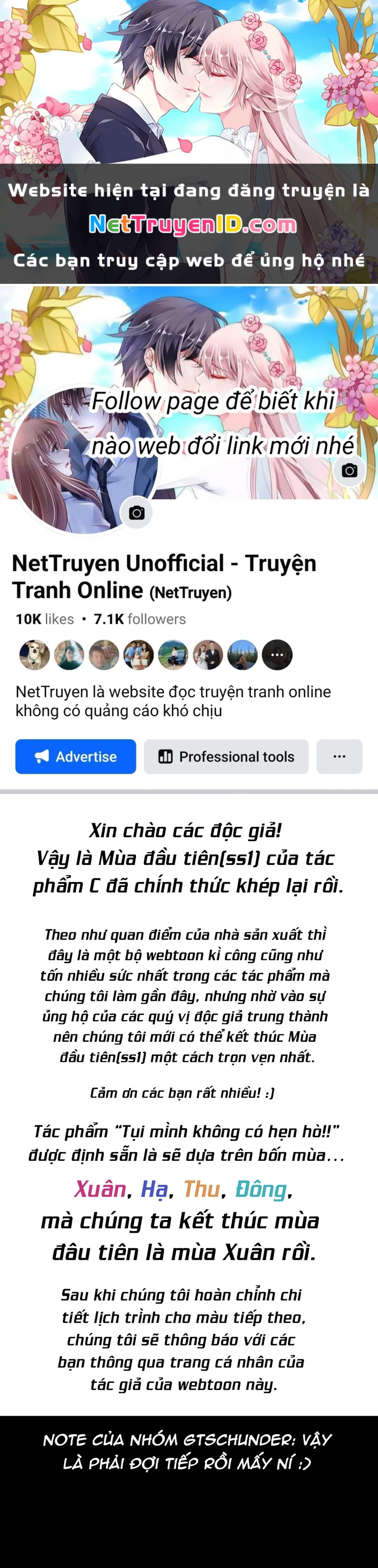 Chúng Tôi Không Hẹn Hò!! Chapter 142.5 - Trang 2