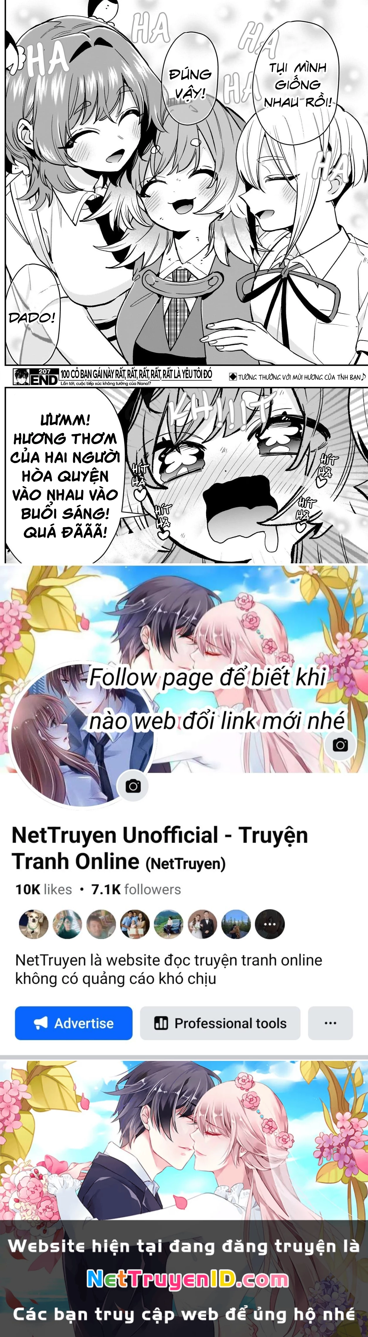 Kimi No Koto Ga Dai Dai Dai Dai Daisuki Na 100-Ri No Kanojo Chapter 207 - Trang 2