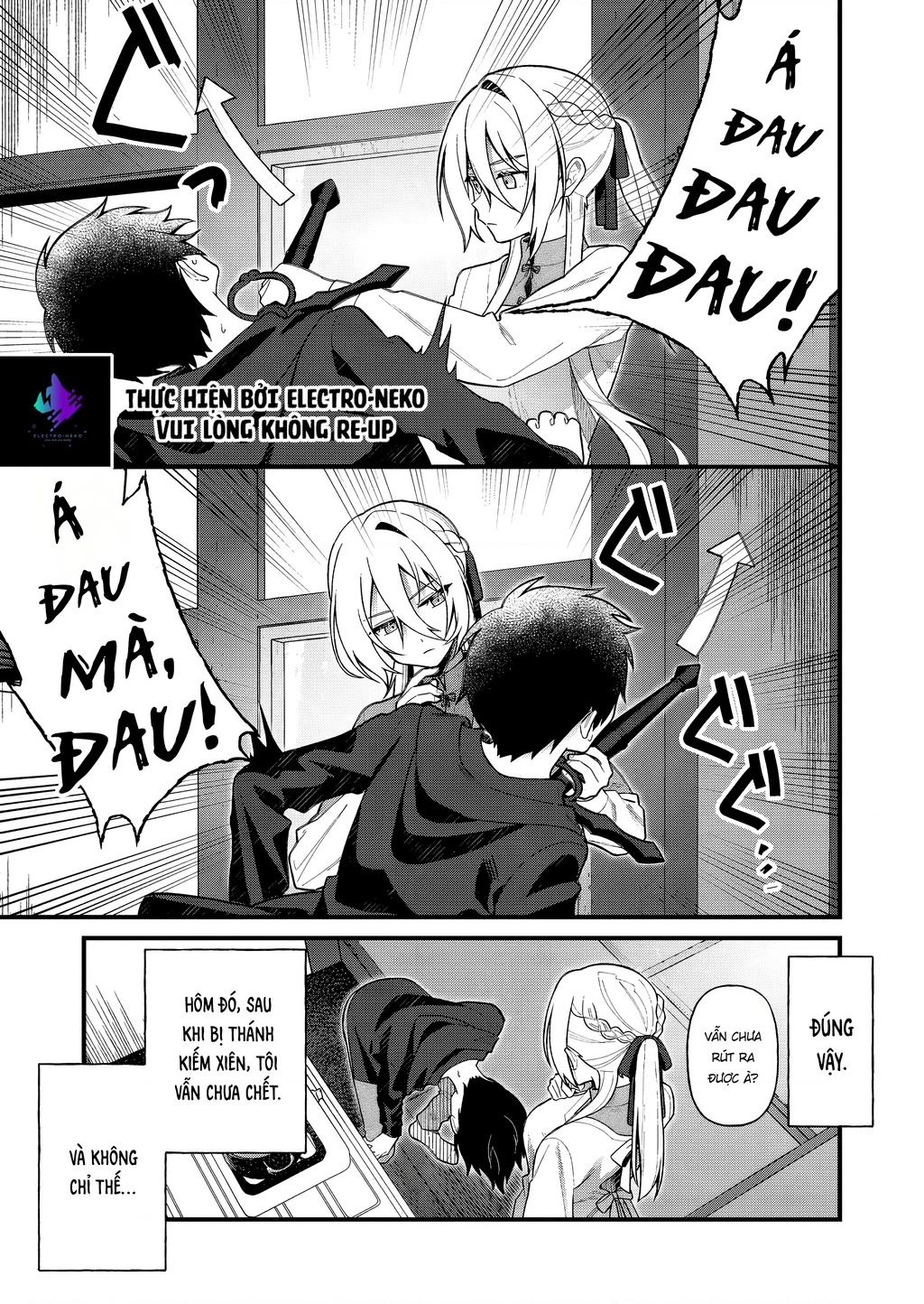 Khi tôi về đến nhà, Nàng Hiệp Sĩ đã luôn ở đó! Chapter 3 - Trang 3
