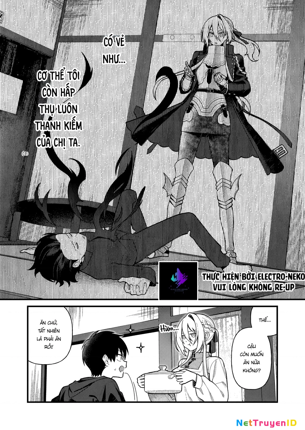Khi tôi về đến nhà, Nàng Hiệp Sĩ đã luôn ở đó! Chapter 3 - Trang 3
