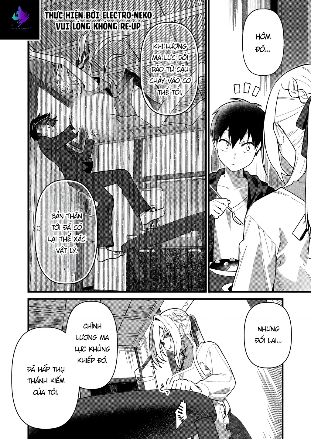 Khi tôi về đến nhà, Nàng Hiệp Sĩ đã luôn ở đó! Chapter 3 - Trang 3