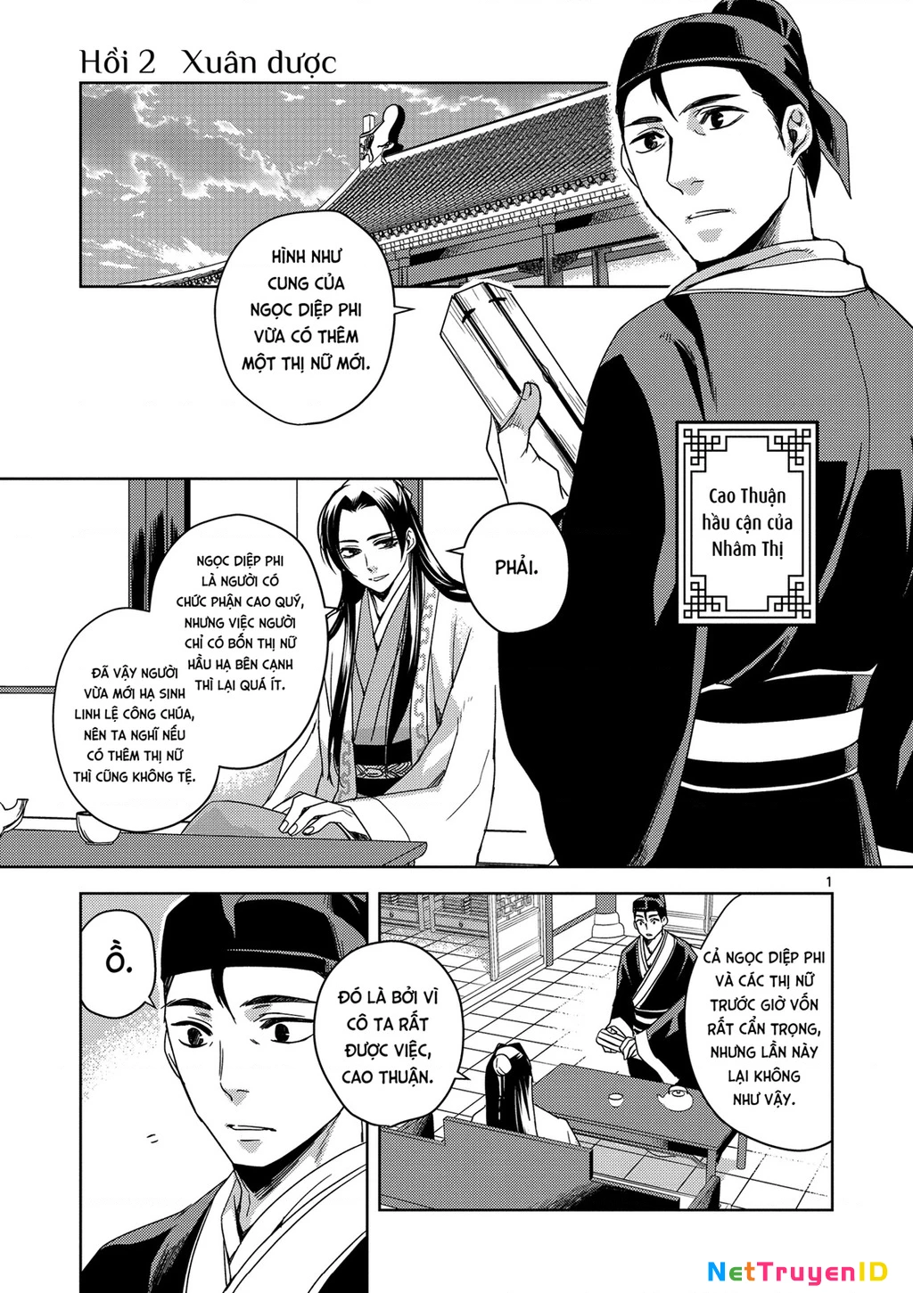 Dược Sư Tự Sự - Nhật Ký Giải Mã Bí Ẩn Chốn Hậu Cung Của Maomao Chapter 2 - Trang 2