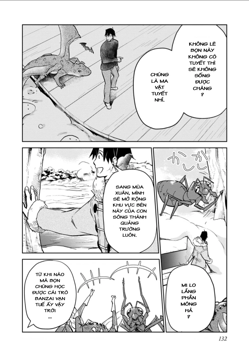 Isekai Ni Otosaretara... Jouka Wa Kihon! - Rơi Vào Dị Giới, Tôi Chủ Yếu Đi Thanh Tẩy! Chapter 23 - Trang 2