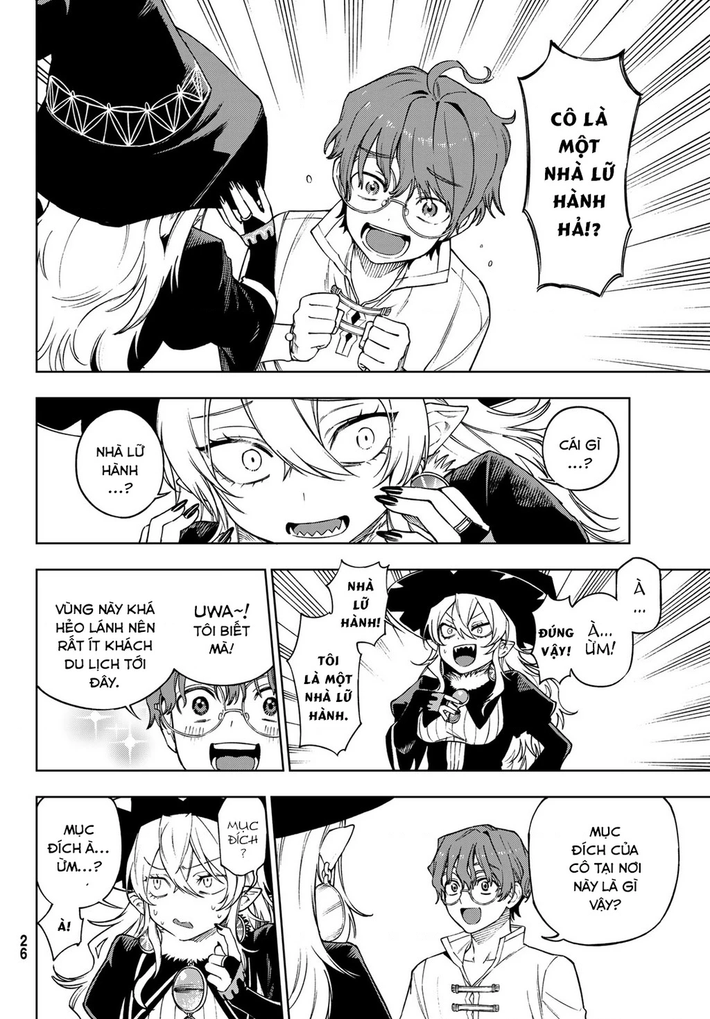 Shuuen no Majo to Sekai no Tabi Chapter 1.1 - Trang 2