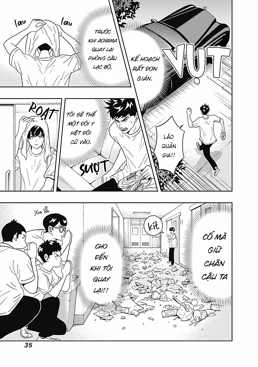 Keppeki Danshi! Aoyama-kun Chapter 24 - Trang 2