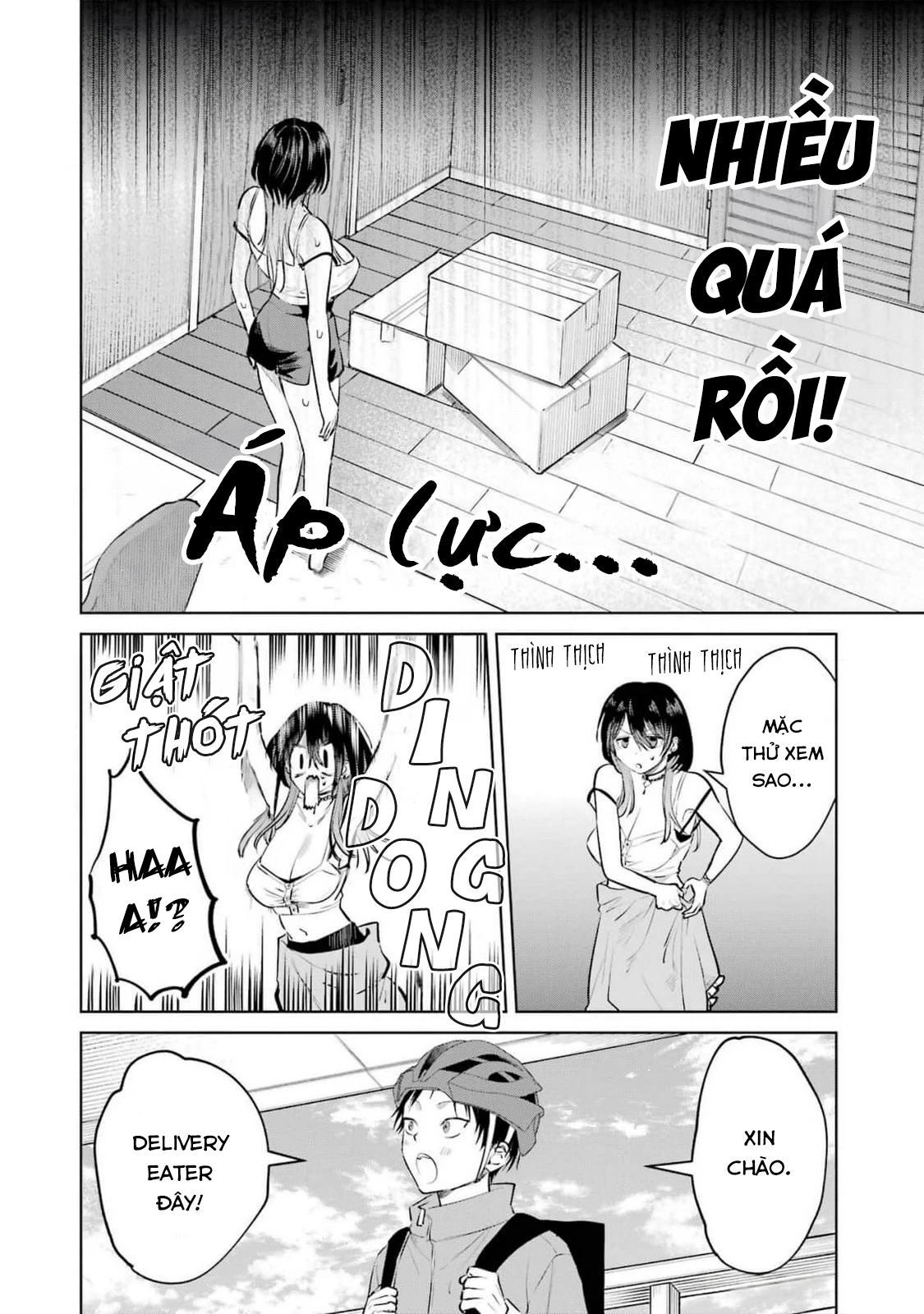 Câu Chuyện Về Cô Nàng Nhận Hàng Đáng Sợ! Chapter 13.5 - Trang 2