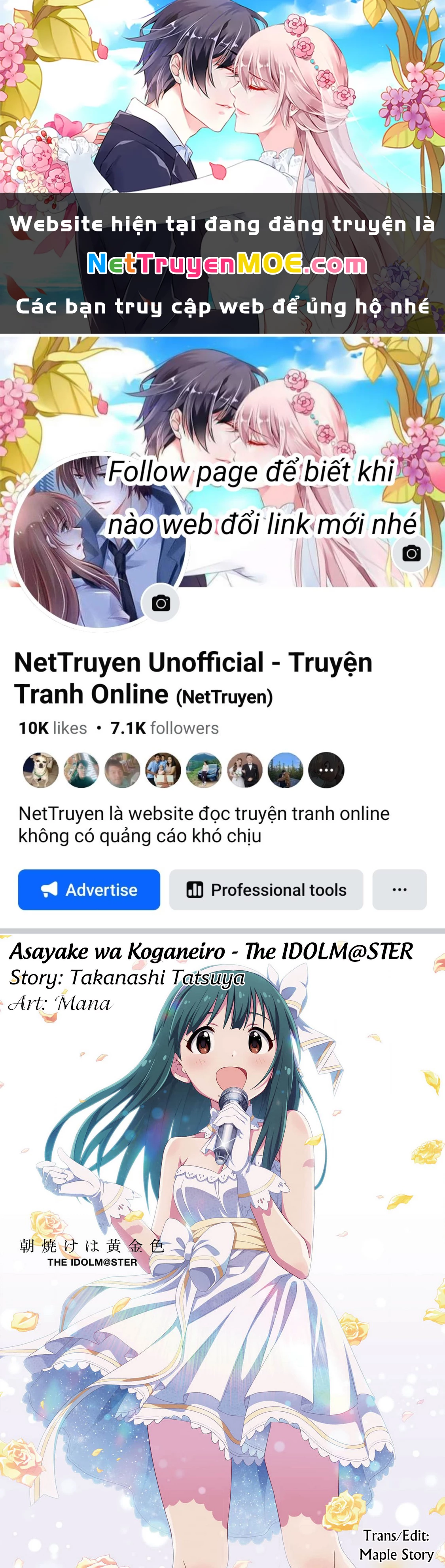 Asayake wa Koganeiro - The IDOLM@STER Chapter 26 - Trang 3