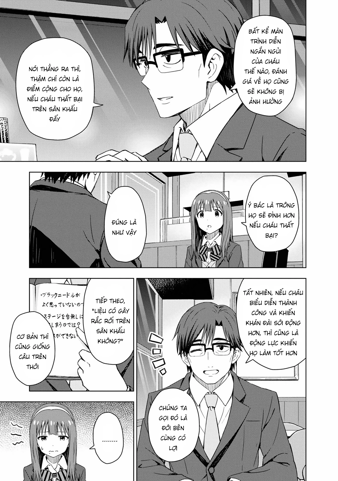 Asayake wa Koganeiro - The IDOLM@STER Chapter 26 - Trang 3