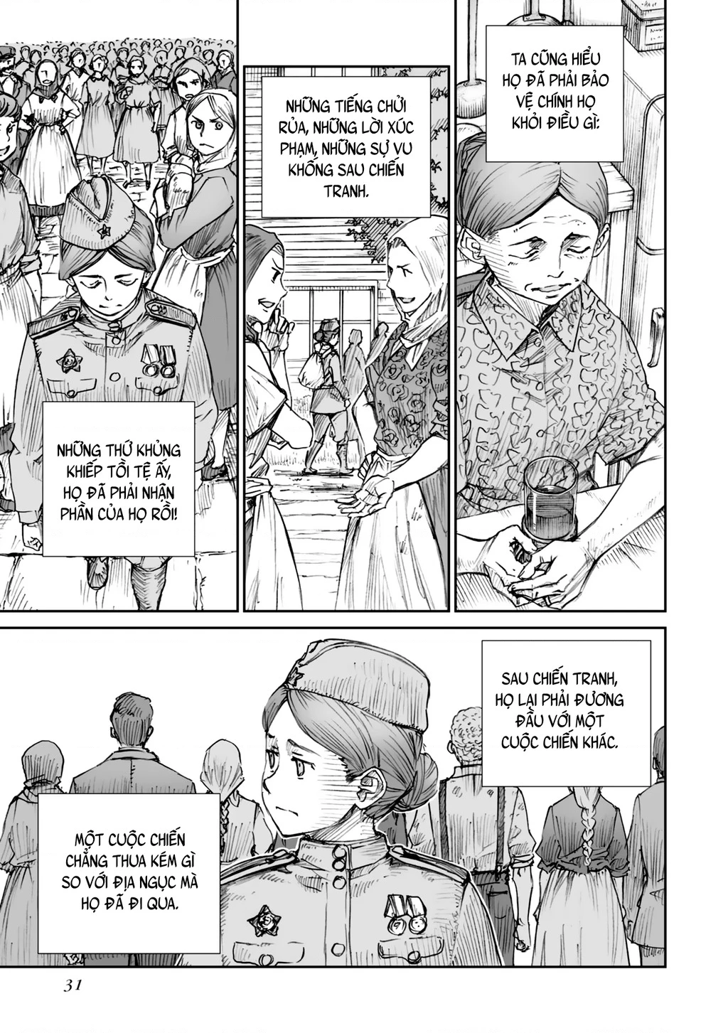 Chiến Tranh Không Có Một Khuôn Mặt Phụ Nữ Chapter 20.1 - Trang 2