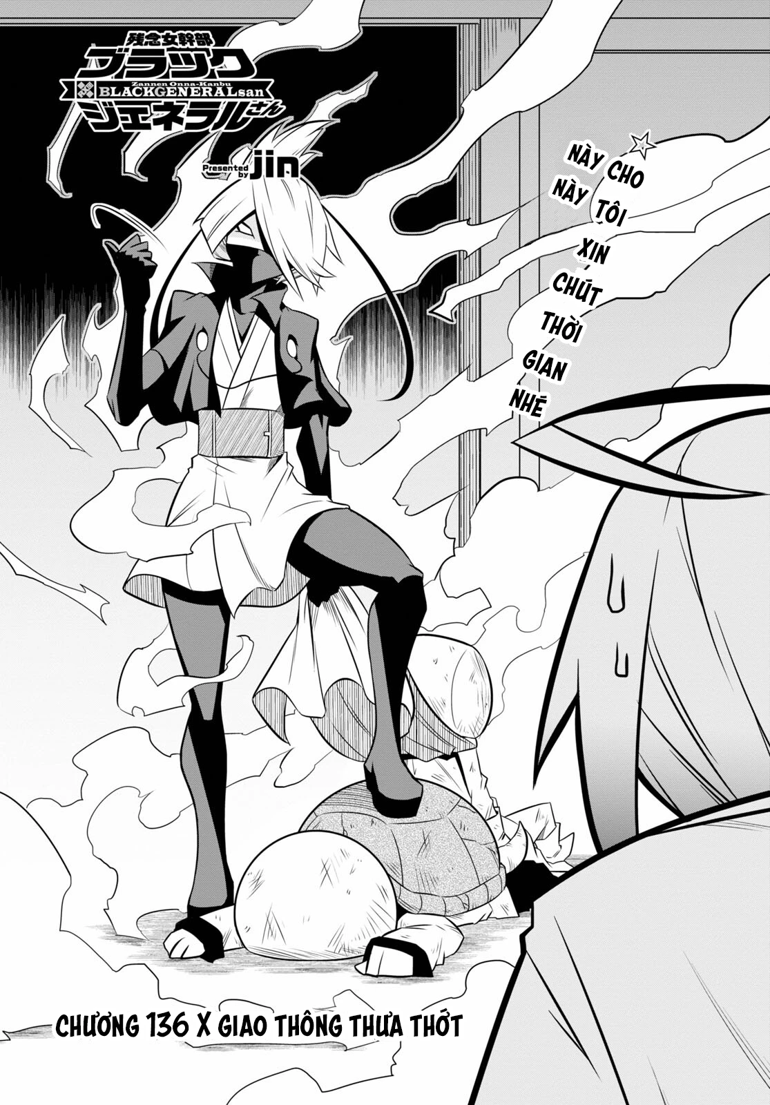 Zannen Jokanbu Black General-San Chapter 136 - Trang 3