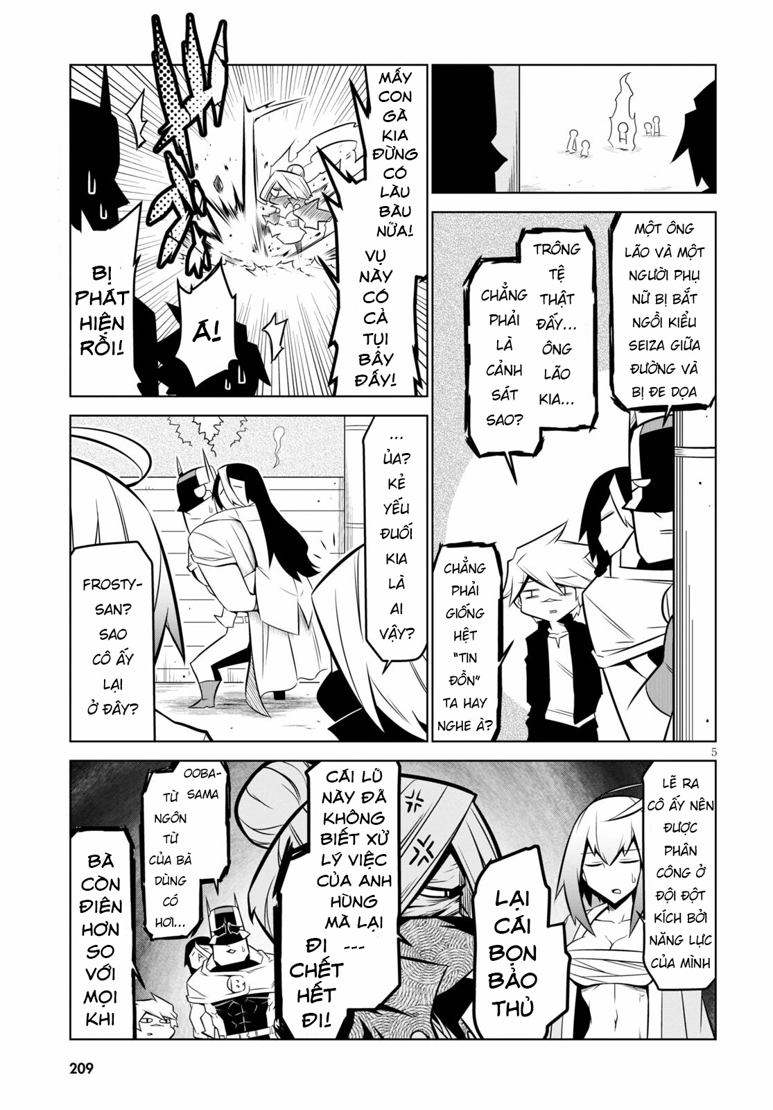 Zannen Jokanbu Black General-San Chapter 136 - Trang 3