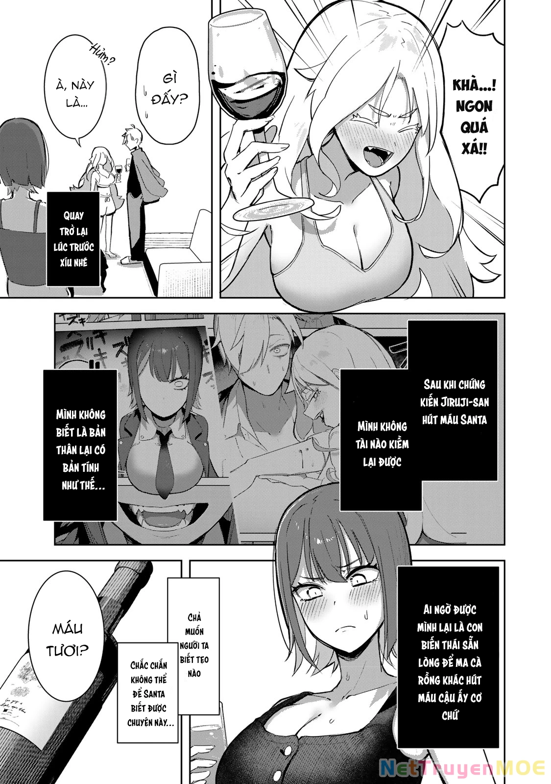 Kyuuketsuki-San Wa Chitoraretai Chapter 3 - Trang 3