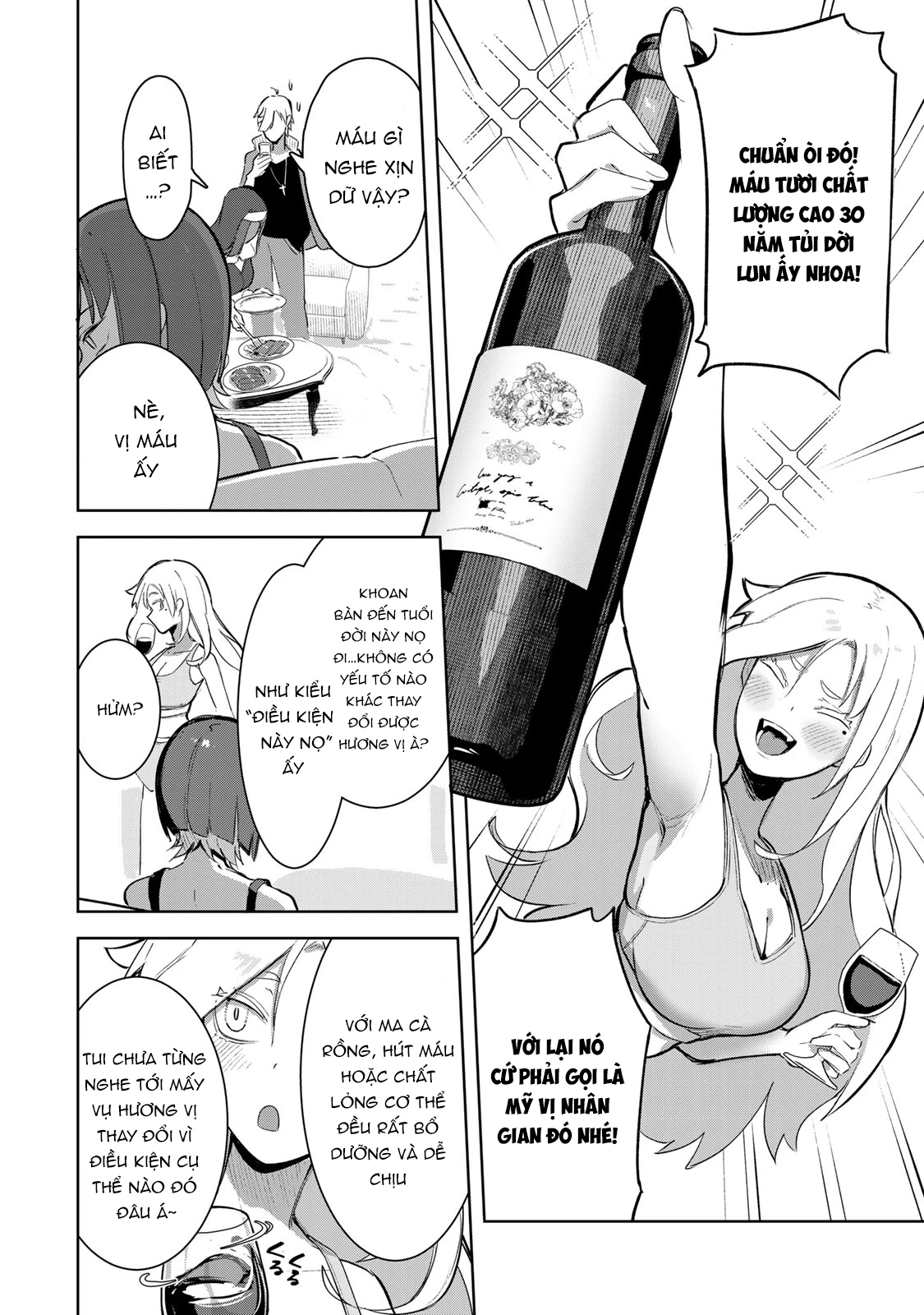 Kyuuketsuki-San Wa Chitoraretai Chapter 3 - Trang 3