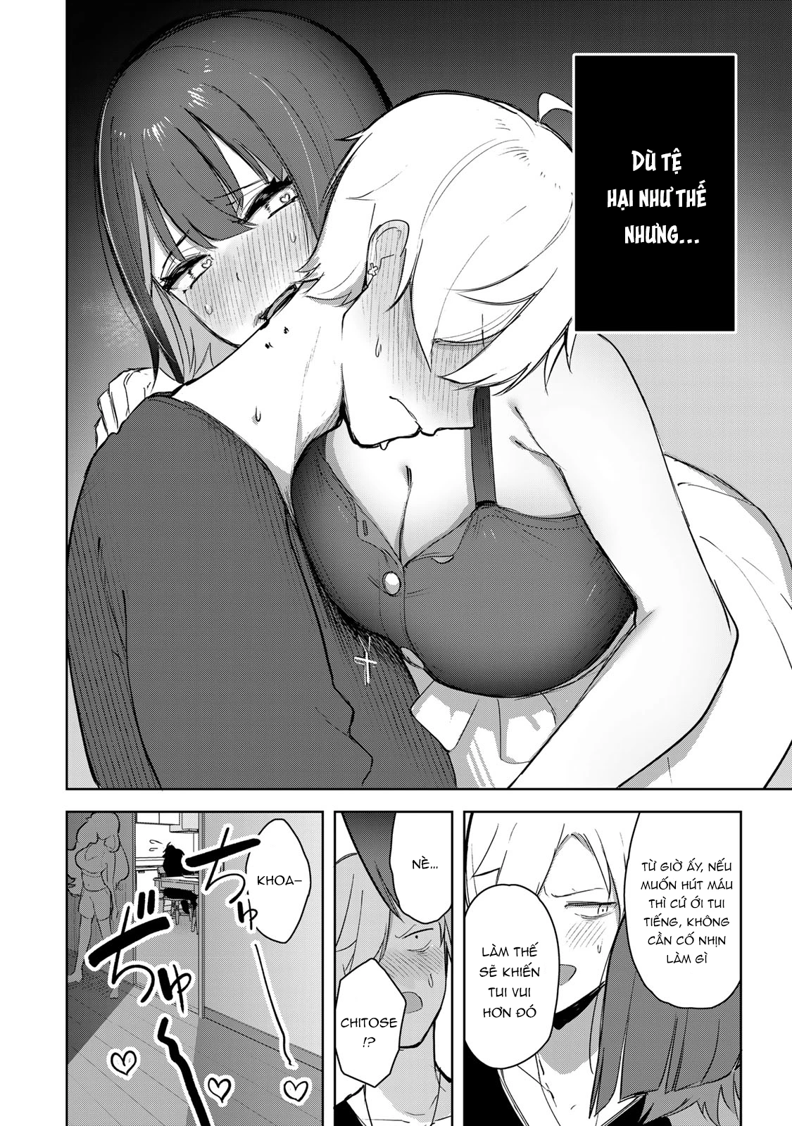 Kyuuketsuki-San Wa Chitoraretai Chapter 3 - Trang 3