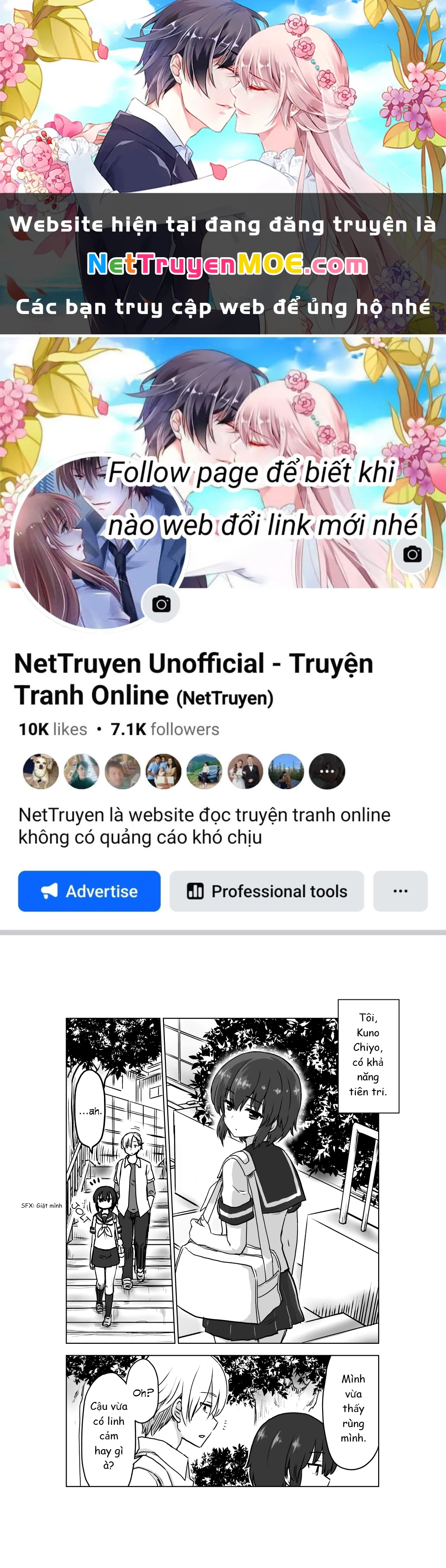 Chiyo Kuno the Psychic Chapter 1 - Trang 3