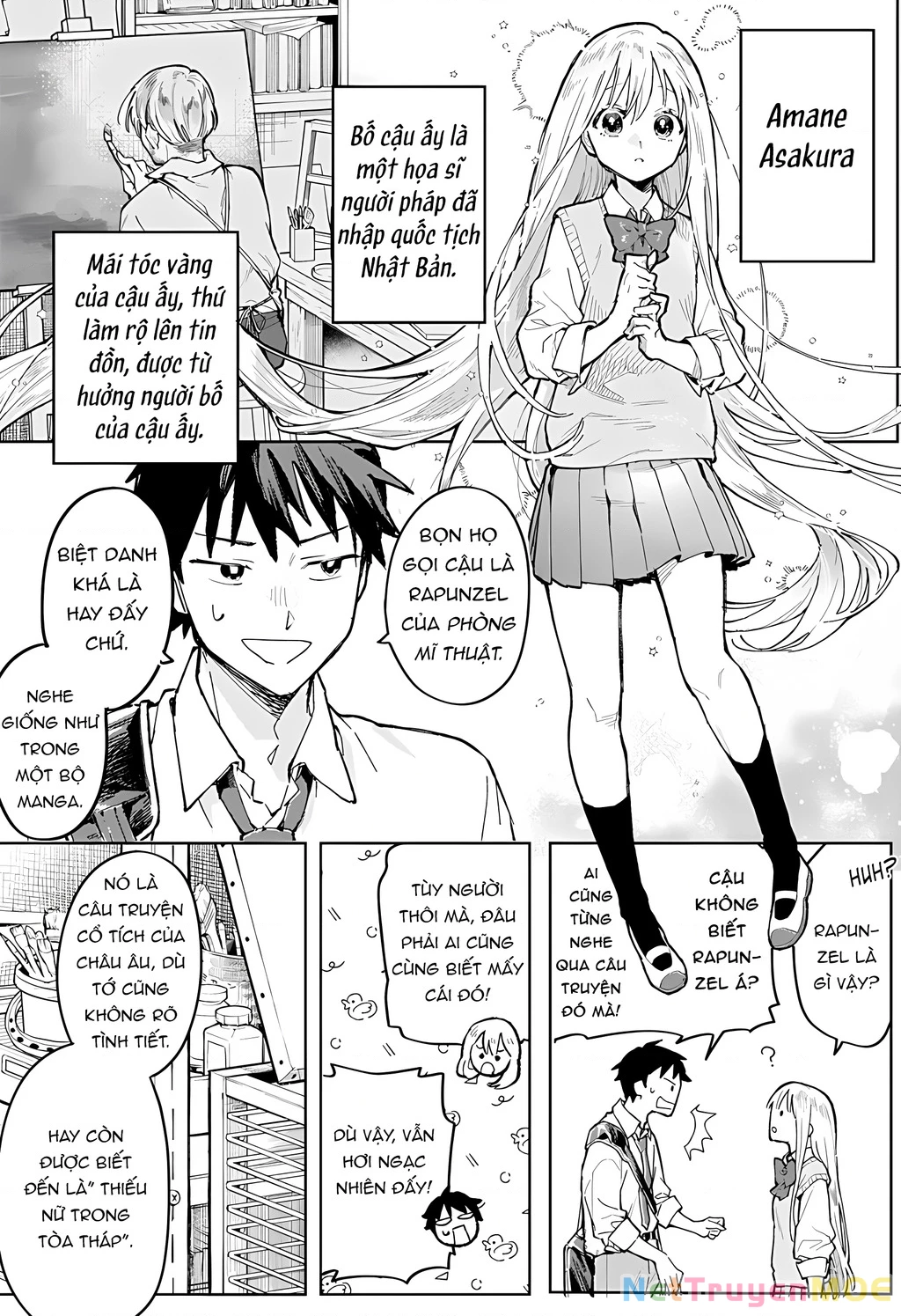 Rapunzel của phòng mĩ thuật Oneshot - Trang 2