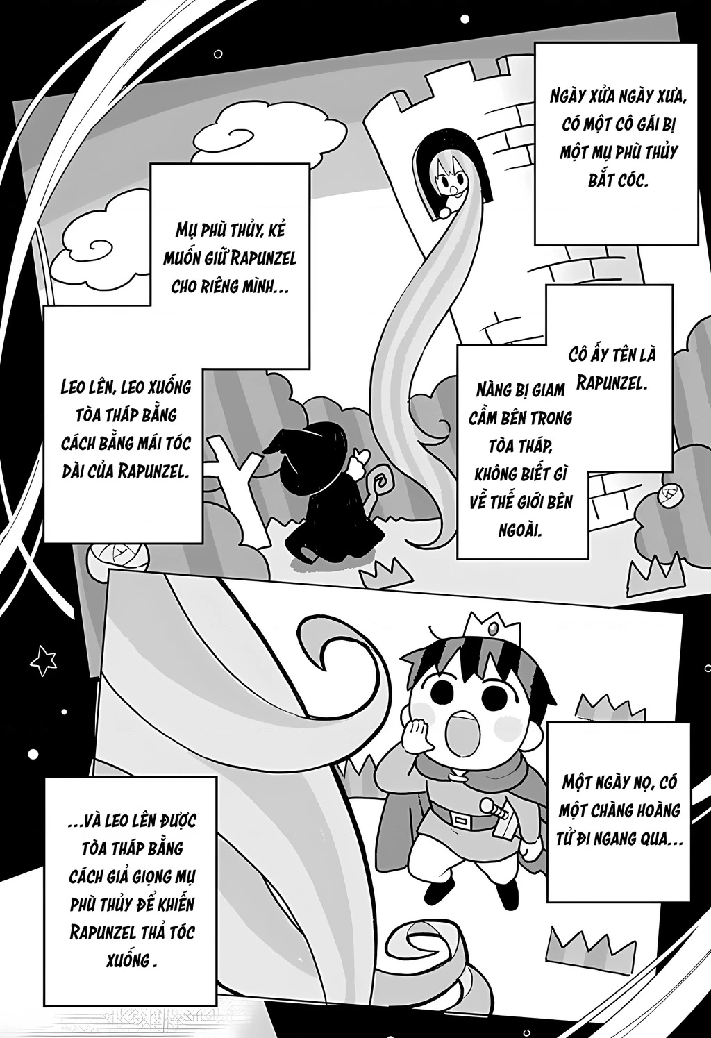 Rapunzel của phòng mĩ thuật Oneshot - Trang 2