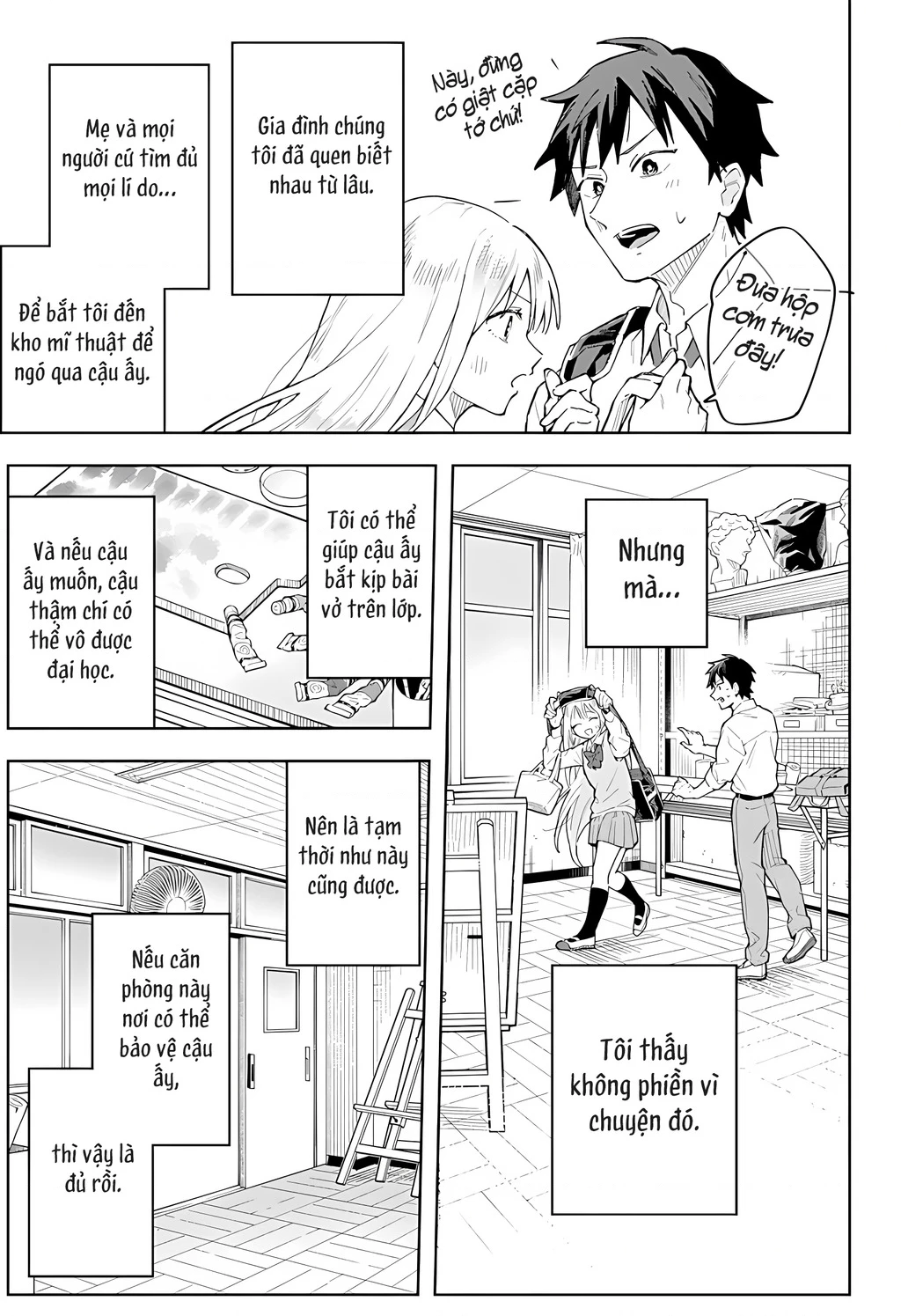 Rapunzel của phòng mĩ thuật Oneshot - Trang 2