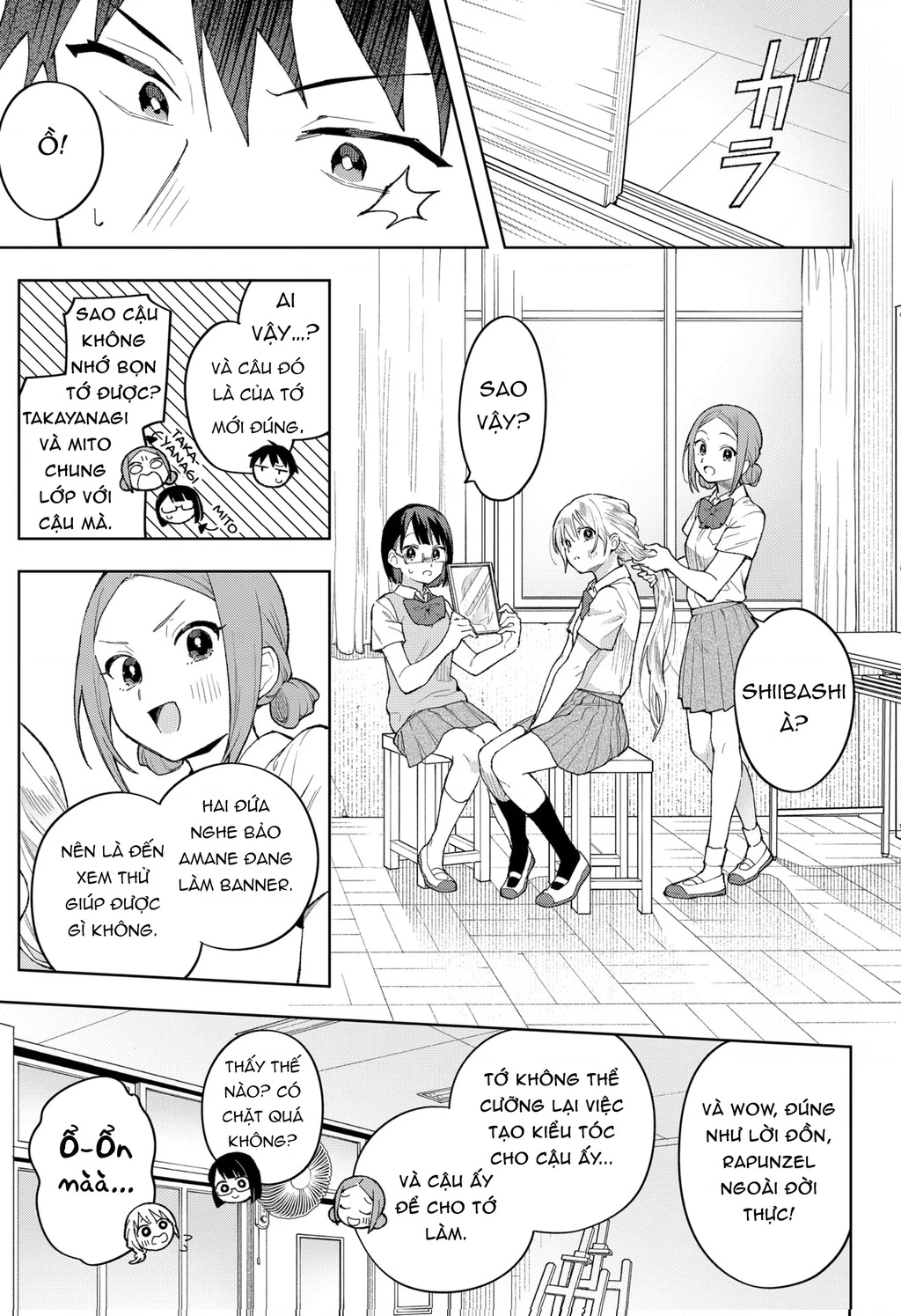 Rapunzel của phòng mĩ thuật Oneshot - Trang 2