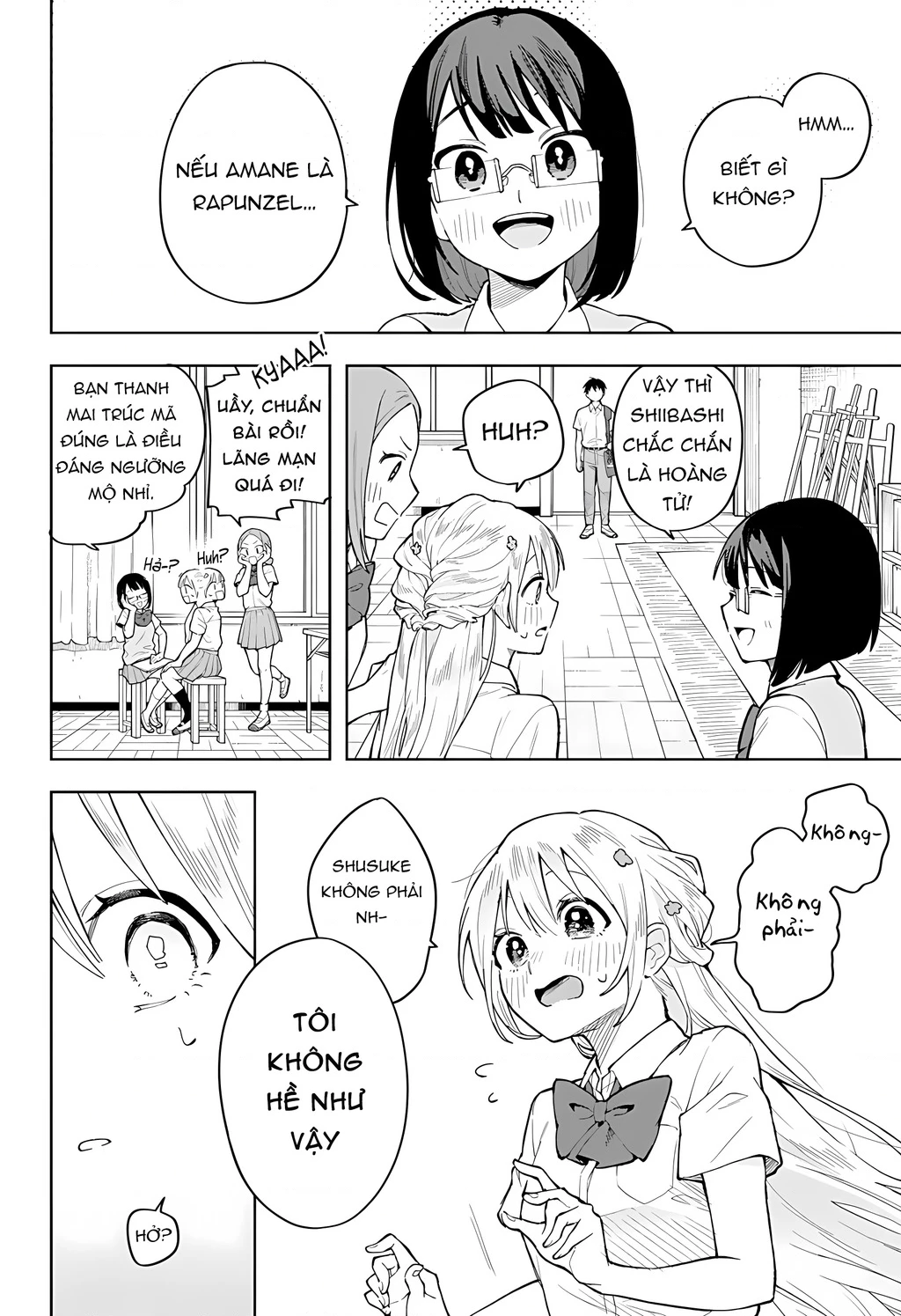 Rapunzel của phòng mĩ thuật Oneshot - Trang 2