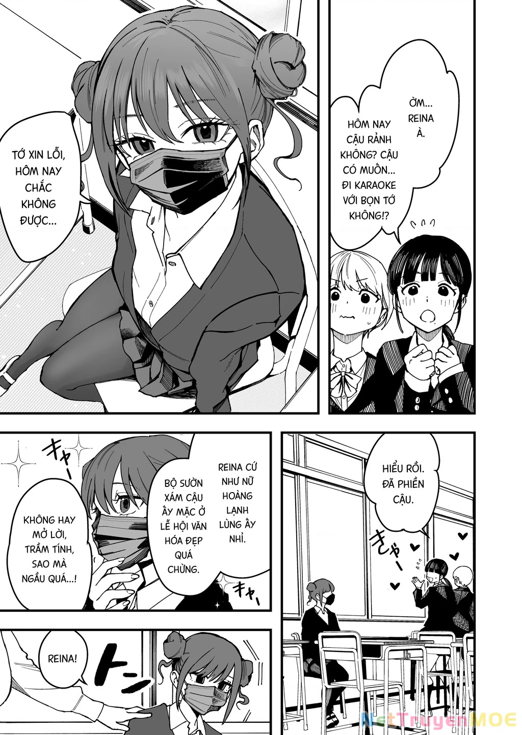 Bạn gái tomboy học khác trường Chapter 8 - Trang 2