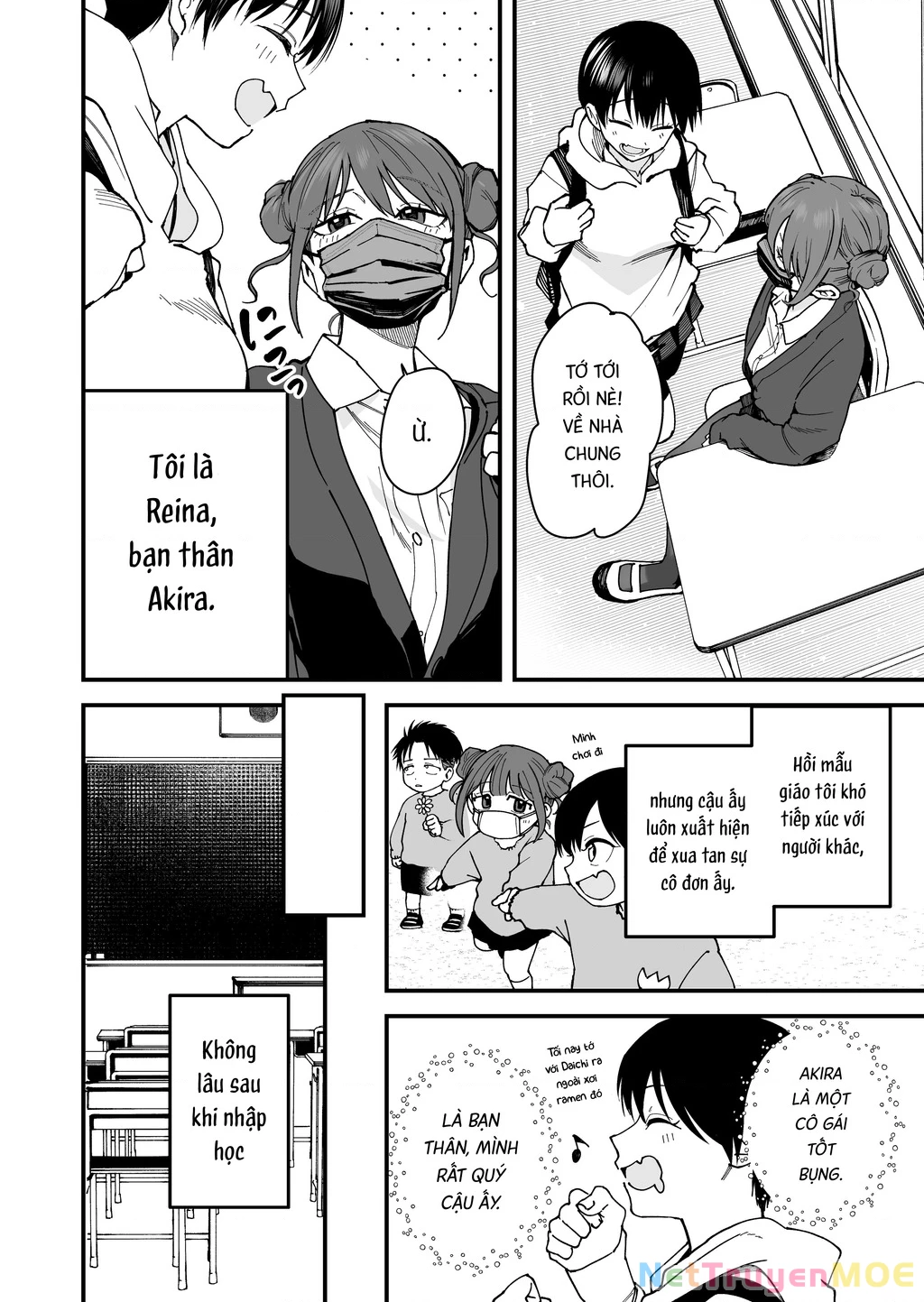 Bạn gái tomboy học khác trường Chapter 8 - Trang 2