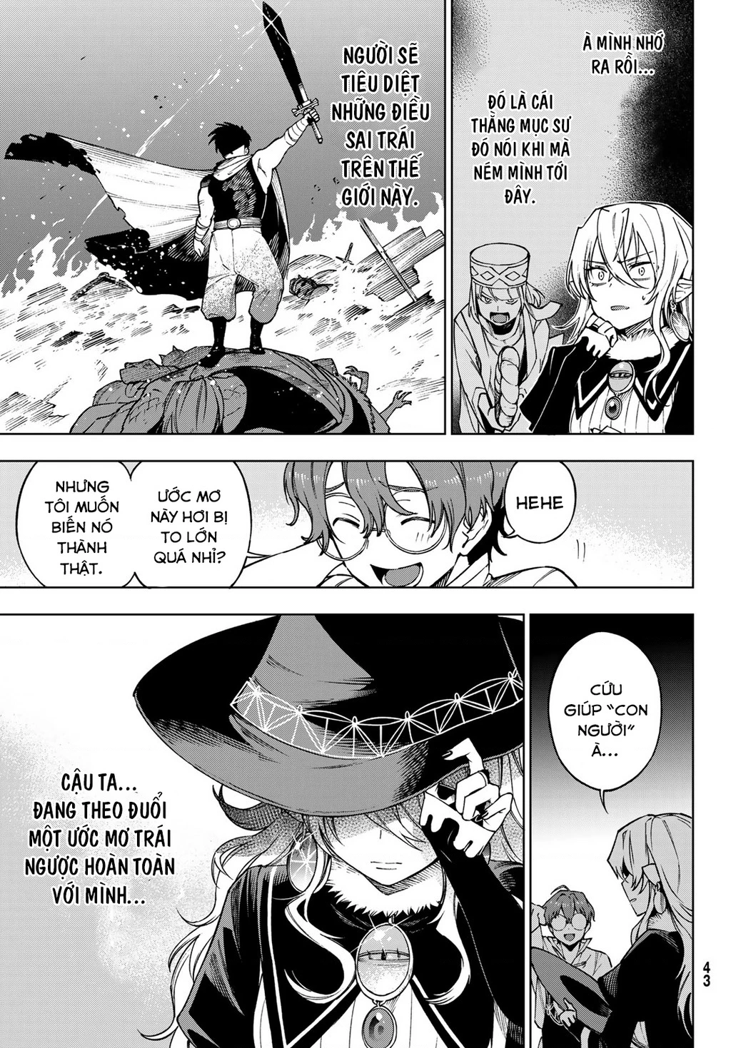 Shuuen no Majo to Sekai no Tabi Chapter 1.2 - Trang 2