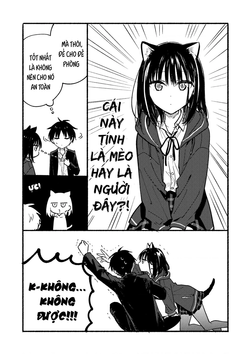 Cô Nàng Mèo Ngủ Gật Và Chàng Trai Hướng Nội Chapter 25.5 - Trang 2