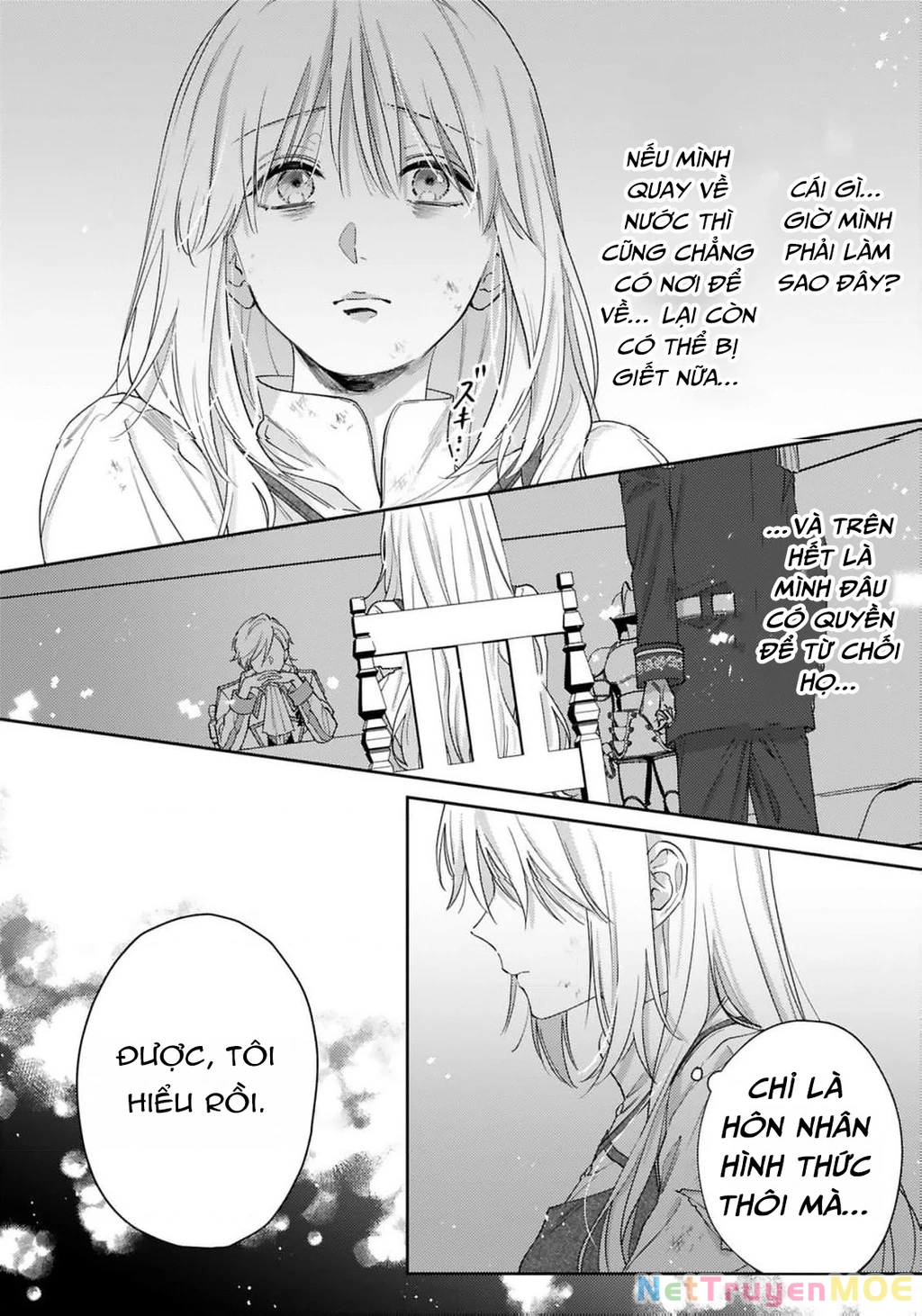 Meshitsukai Reijou wa Kokkyou wo Koe, Tekikoku no Koushaku Kishi-sama ni Dekiaisareru Chapter 2 - Trang 2