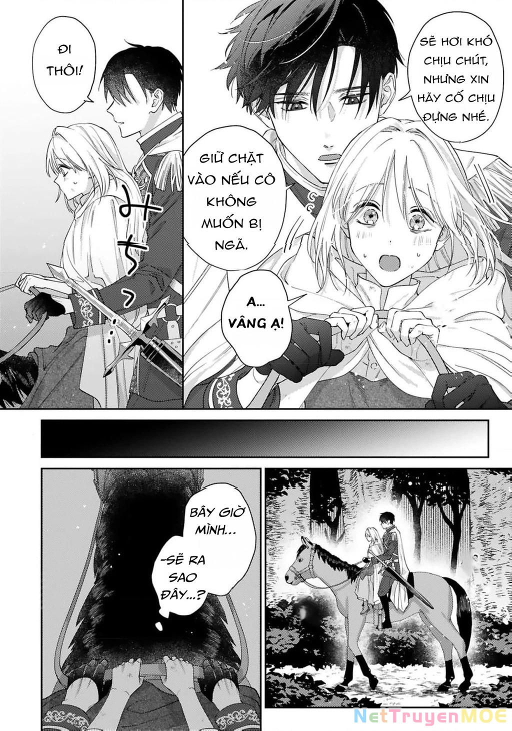 Meshitsukai Reijou wa Kokkyou wo Koe, Tekikoku no Koushaku Kishi-sama ni Dekiaisareru Chapter 2 - Trang 2