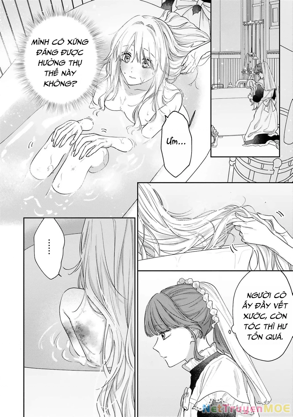 Meshitsukai Reijou wa Kokkyou wo Koe, Tekikoku no Koushaku Kishi-sama ni Dekiaisareru Chapter 2 - Trang 2