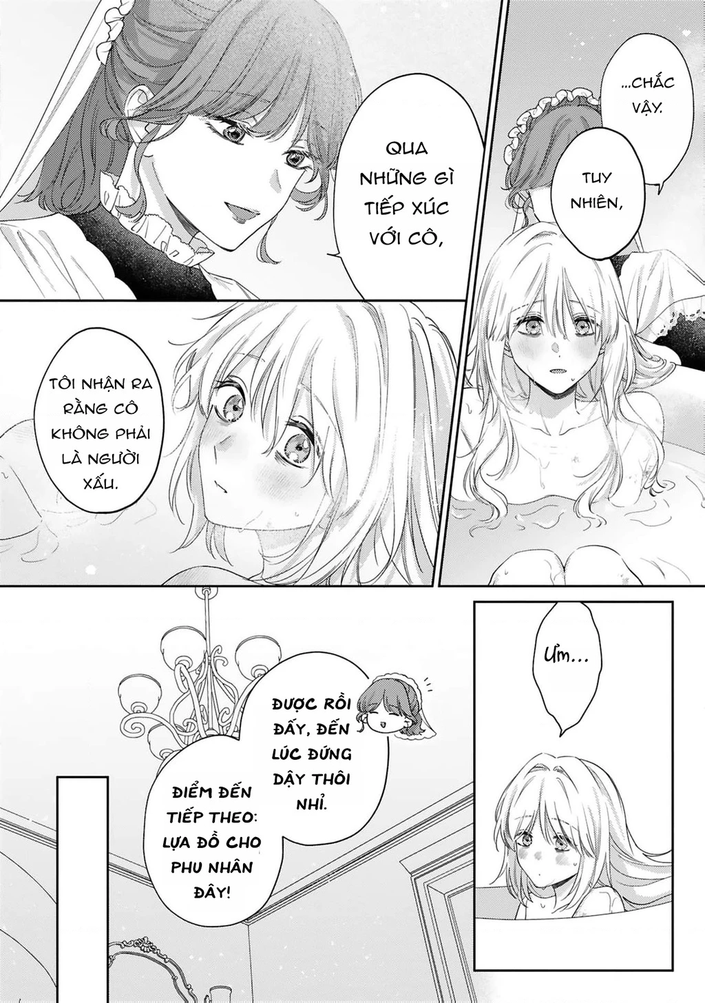 Meshitsukai Reijou wa Kokkyou wo Koe, Tekikoku no Koushaku Kishi-sama ni Dekiaisareru Chapter 2 - Trang 2