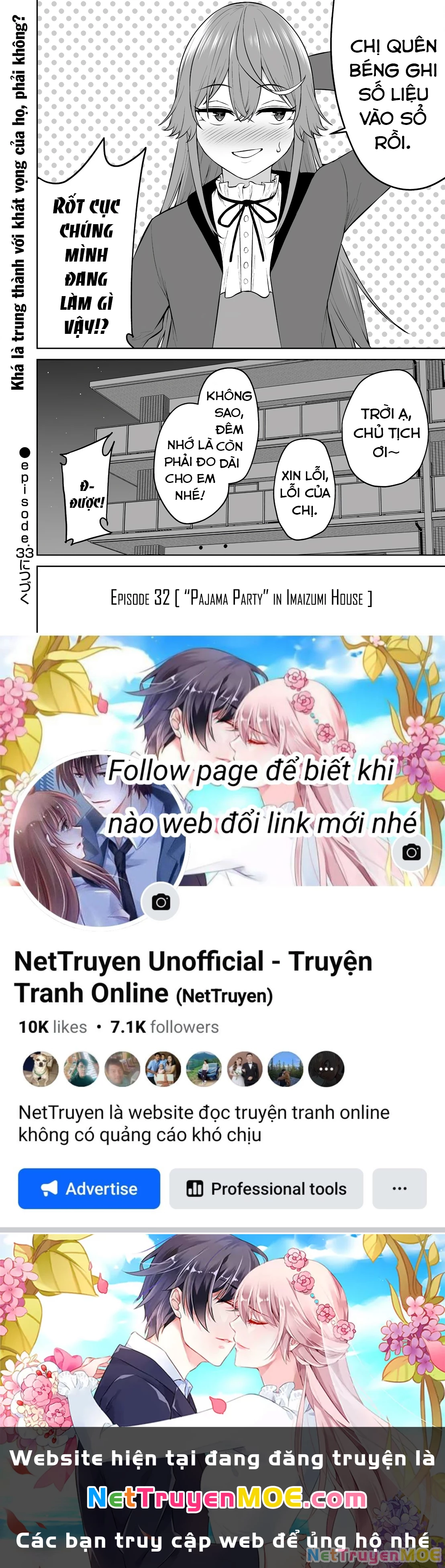Imaizumin’s House Is A Place For Gals To Gather Chapter 32 - Trang 2