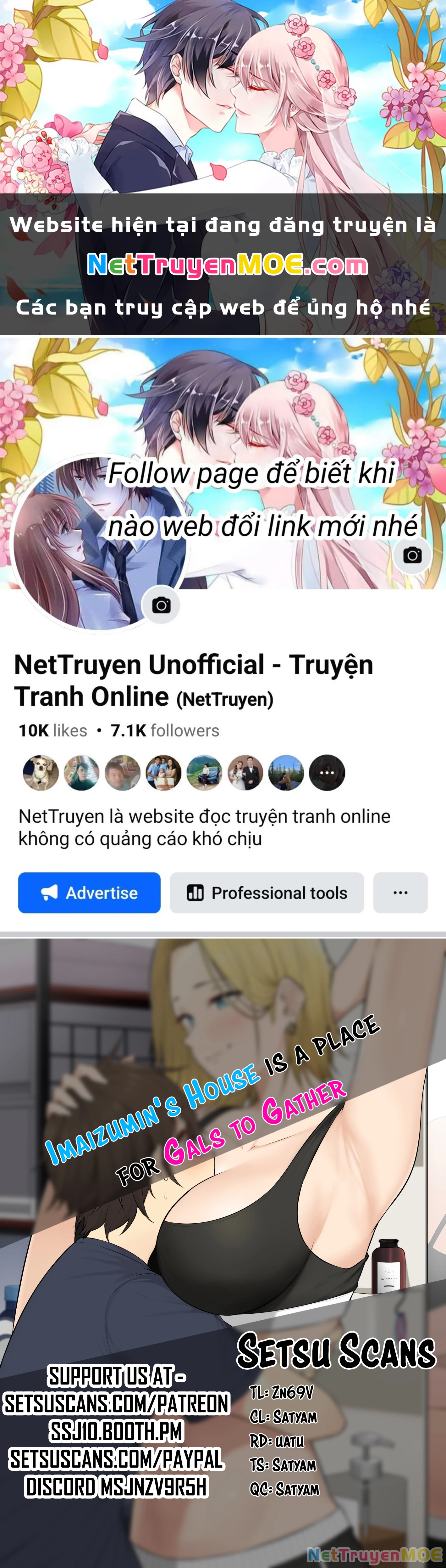 Imaizumin’s House Is A Place For Gals To Gather Chapter 35 - Trang 2