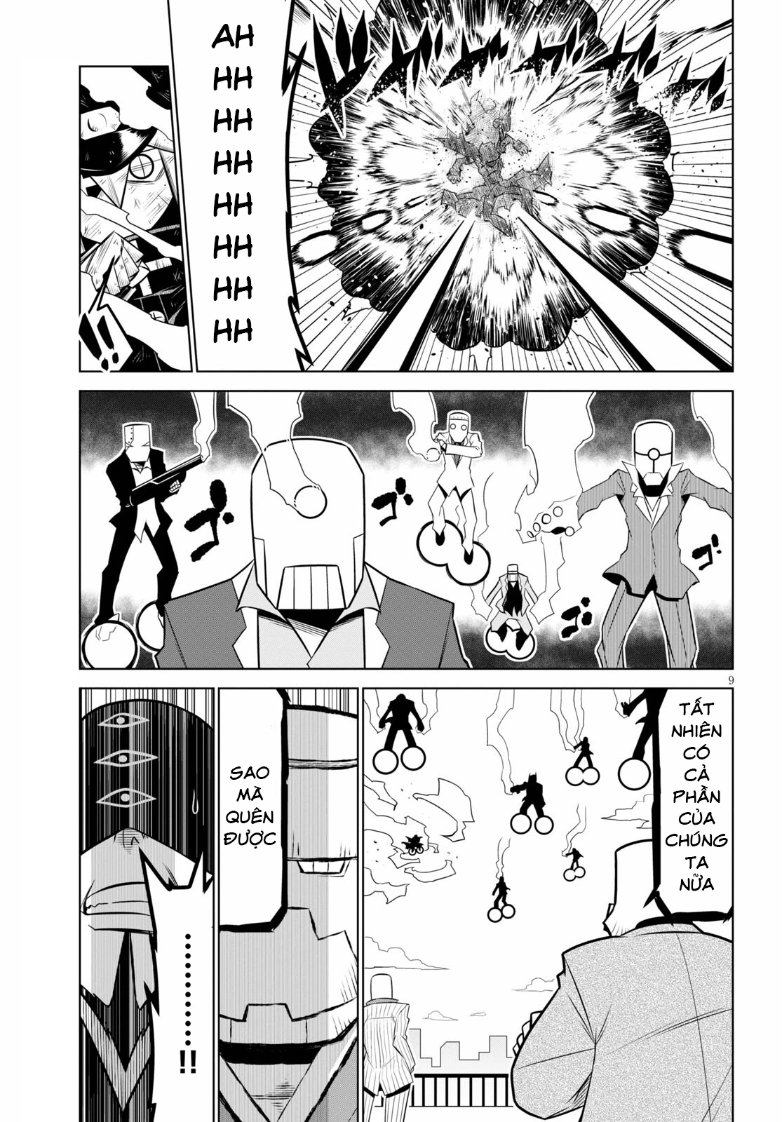 Zannen Jokanbu Black General-San Chapter 137 - Trang 3