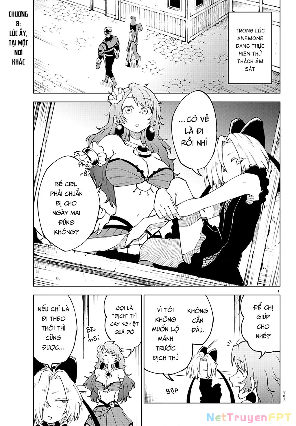 Dũng sĩ hay ngất và những nàng công chúa sát thủ Chapter 8 - Trang 2