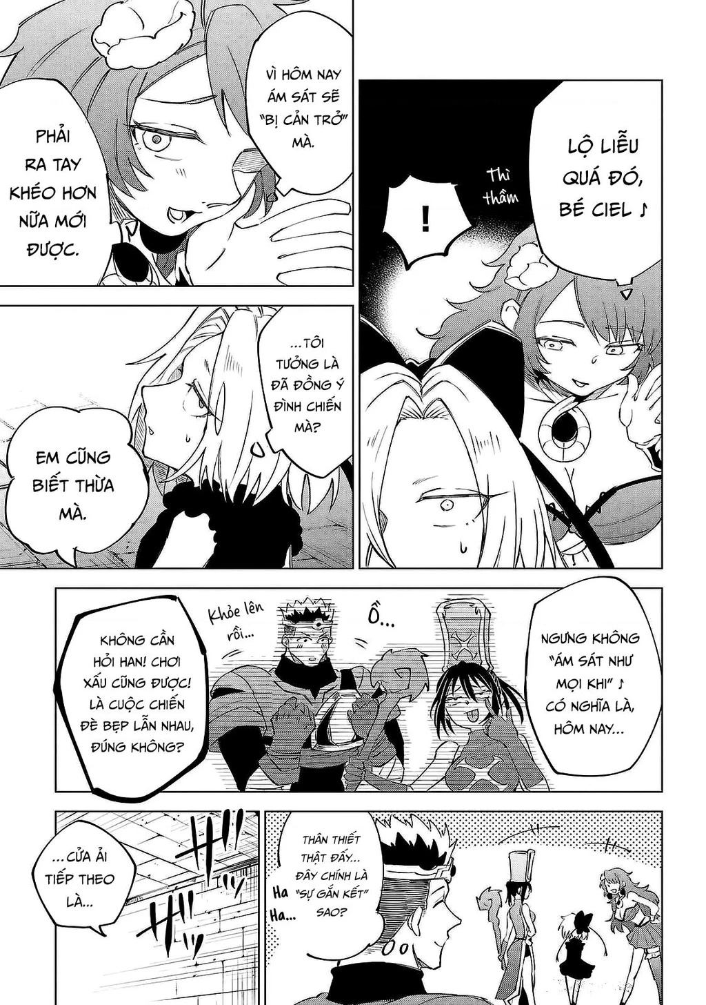 Dũng sĩ hay ngất và những nàng công chúa sát thủ Chapter 9 - Trang 2