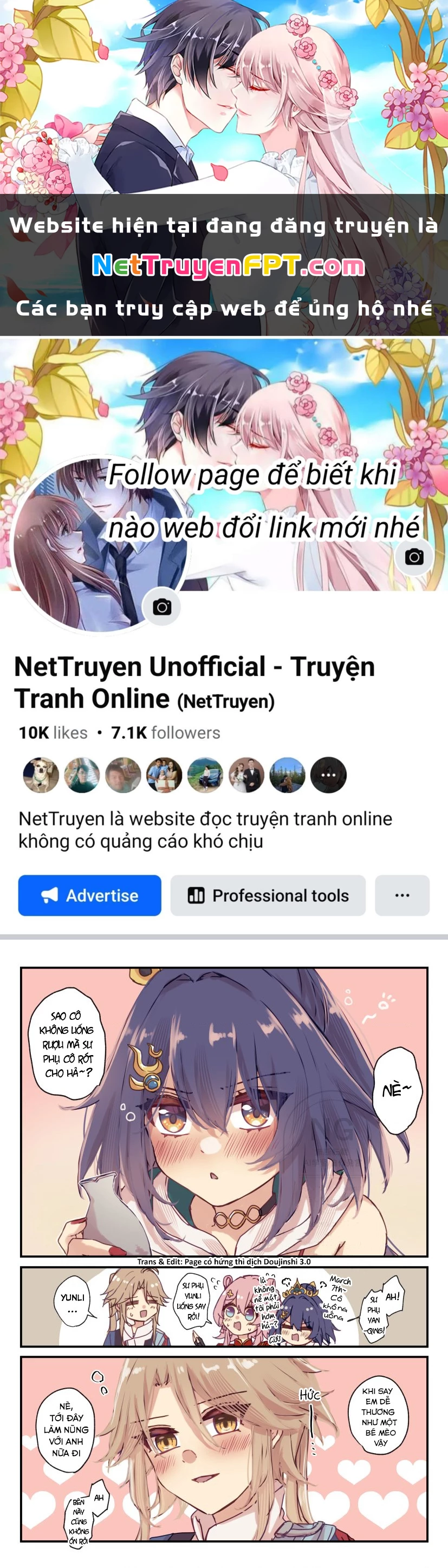 Tuyển tập truyện dịch của Page có hứng thì dịch Doujinshi Chapter 595 - Trang 3