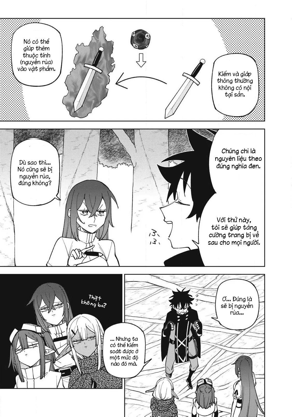 Chỉ biết chế tạo trang bị nguyền rủa, tôi bị đuổi khỏi tổ đội cấp S Chapter 42.2 - Trang 2