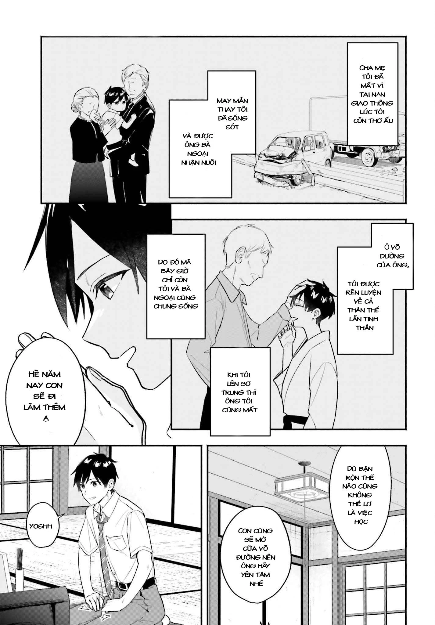 Kaji Daikou No Arbeit O Hajimetara Gakuen Ichi No Bishoujo No Kazoku Ni Kiniirarechaimashita Chapter 1 - Trang 3