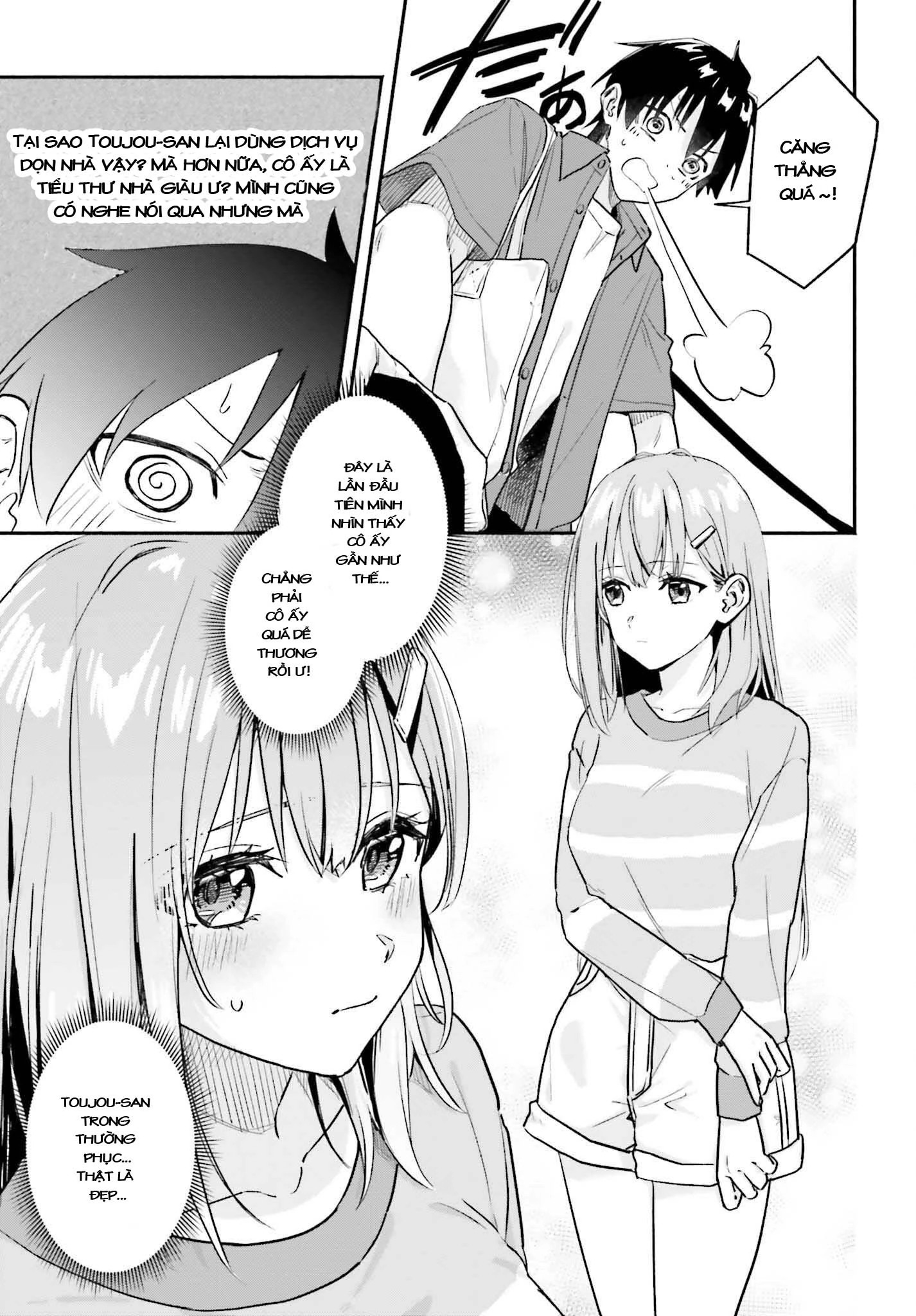 Kaji Daikou No Arbeit O Hajimetara Gakuen Ichi No Bishoujo No Kazoku Ni Kiniirarechaimashita Chapter 1 - Trang 3