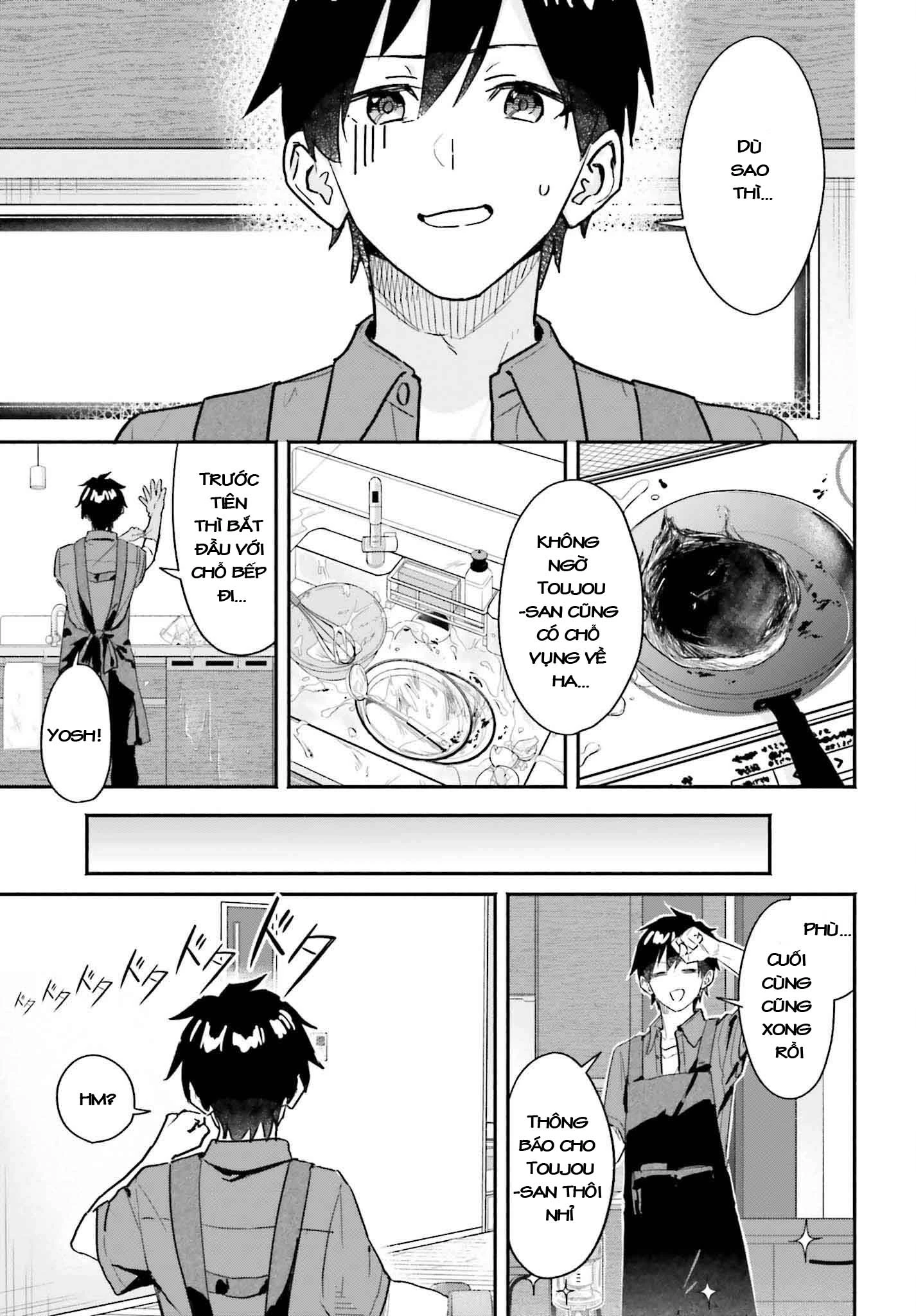 Kaji Daikou No Arbeit O Hajimetara Gakuen Ichi No Bishoujo No Kazoku Ni Kiniirarechaimashita Chapter 2 - Trang 3