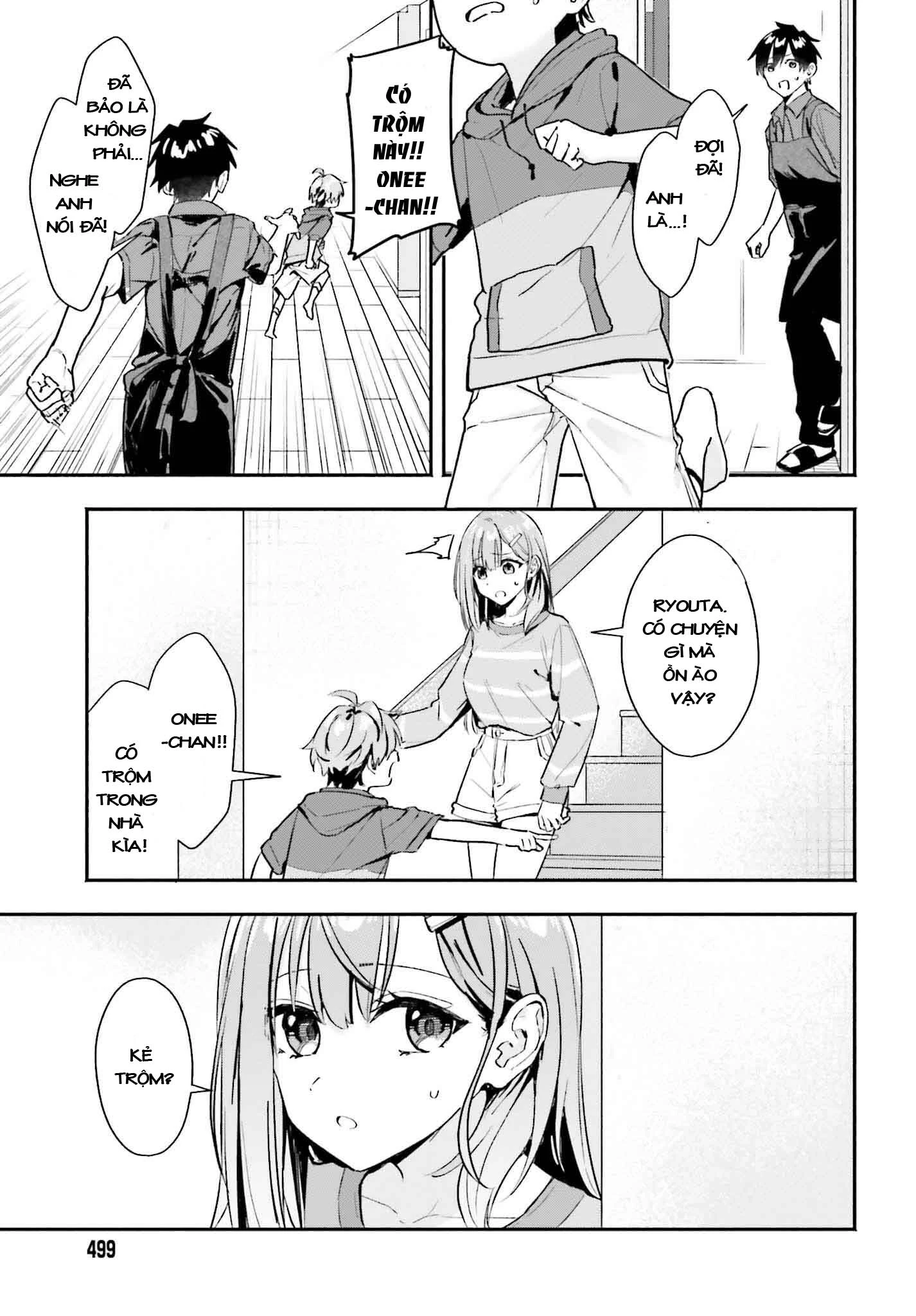 Kaji Daikou No Arbeit O Hajimetara Gakuen Ichi No Bishoujo No Kazoku Ni Kiniirarechaimashita Chapter 2 - Trang 3