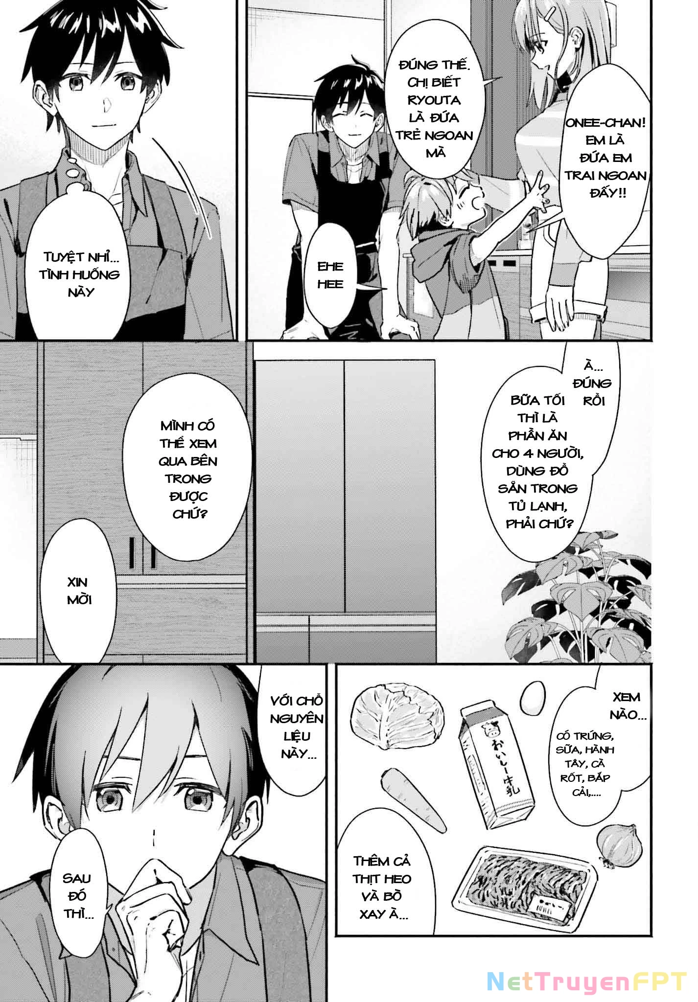 Kaji Daikou No Arbeit O Hajimetara Gakuen Ichi No Bishoujo No Kazoku Ni Kiniirarechaimashita Chapter 2 - Trang 3
