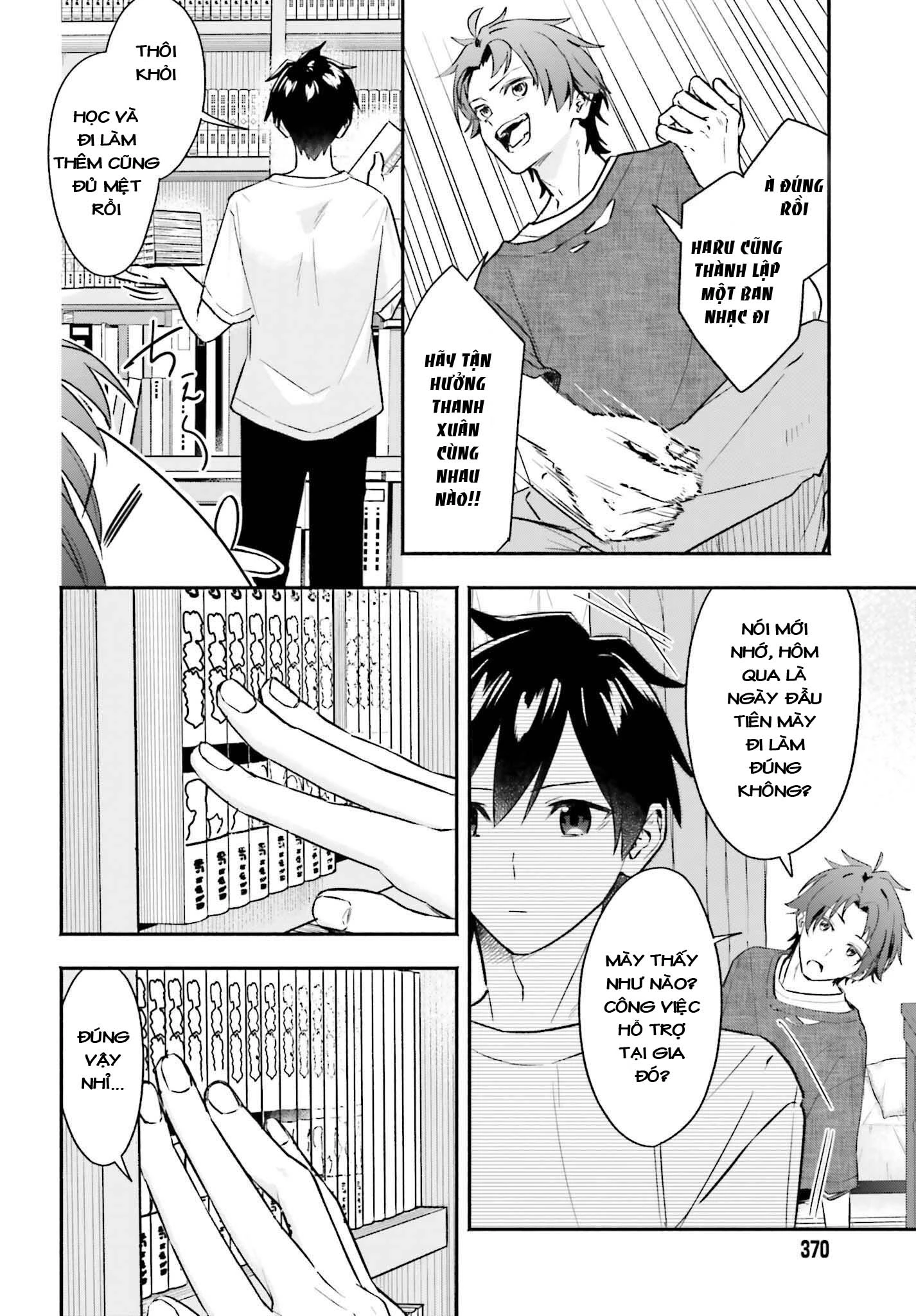 Kaji Daikou No Arbeit O Hajimetara Gakuen Ichi No Bishoujo No Kazoku Ni Kiniirarechaimashita Chapter 3 - Trang 3
