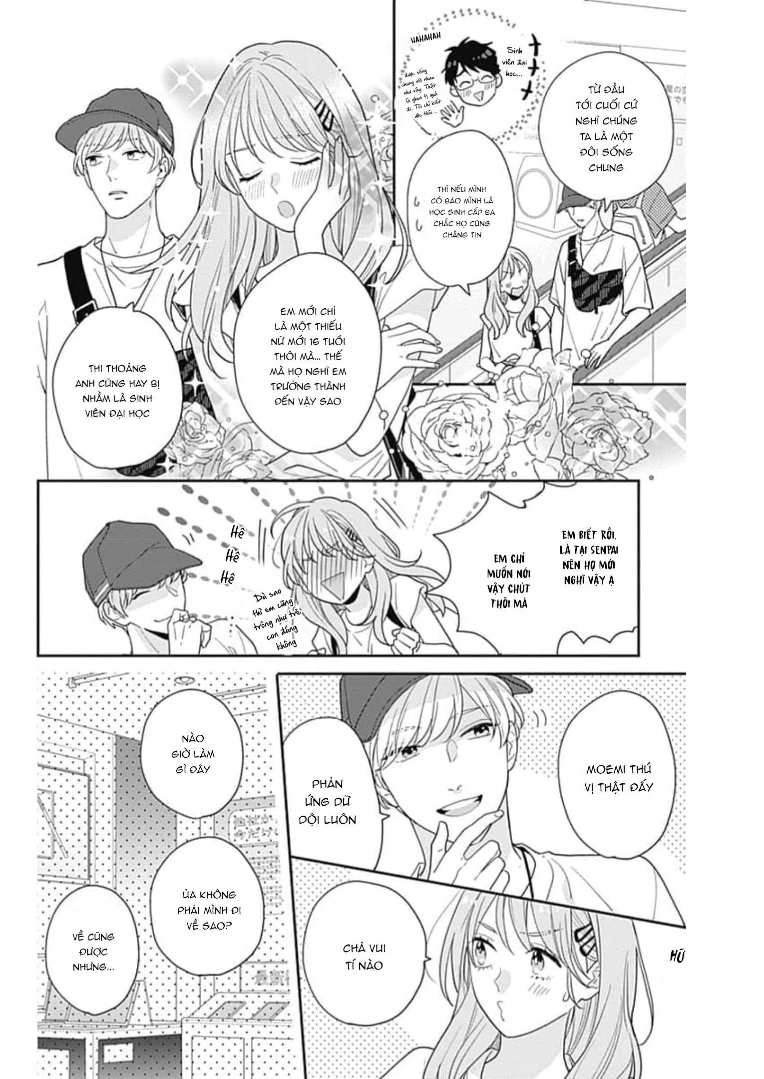 Hiiragi-senpai to Ofutari-sama Chapter 3 - Trang 2