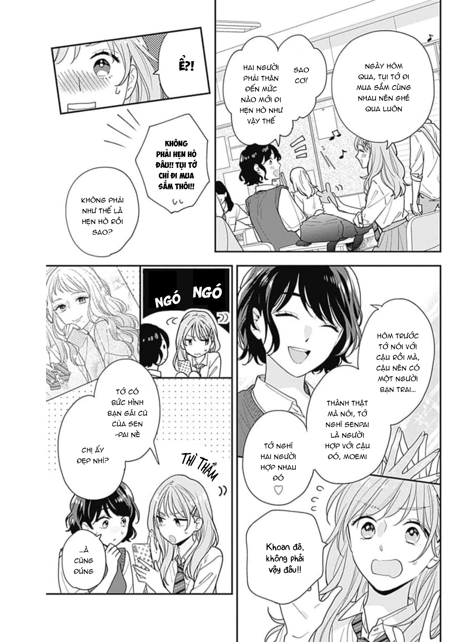 Hiiragi-senpai to Ofutari-sama Chapter 4 - Trang 2